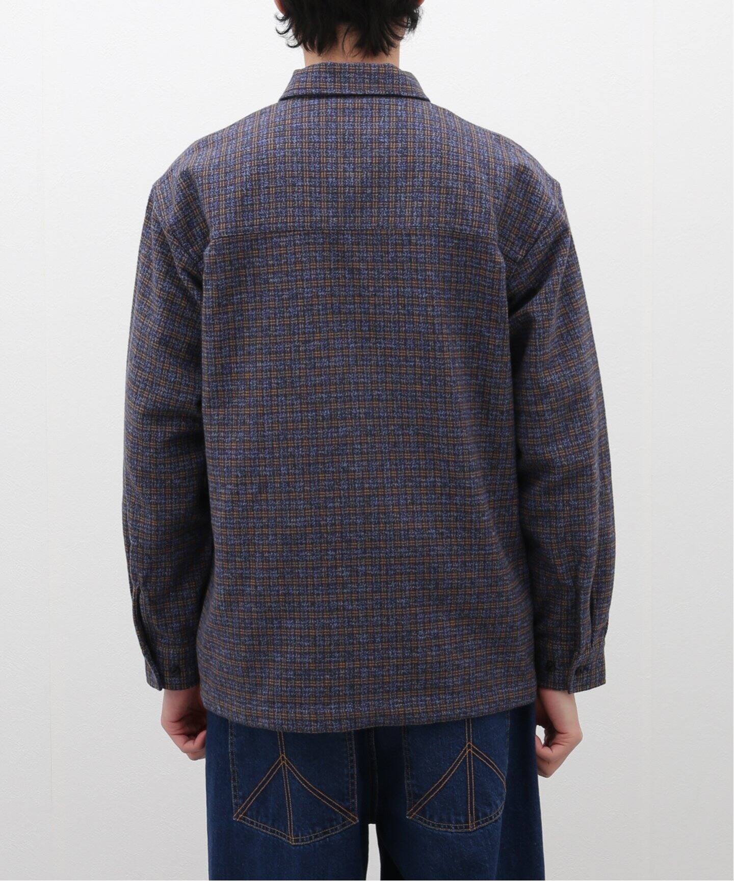 BoTT / ボット】Zip Up Flannel Shirt（シャツ／ブラウス）｜WISM 
