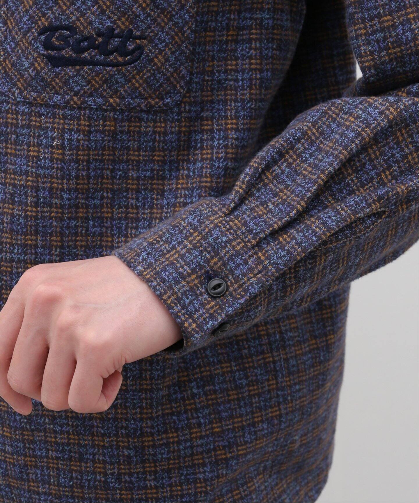 BoTT / ボット】Zip Up Flannel Shirt（シャツ／ブラウス）｜WISM 