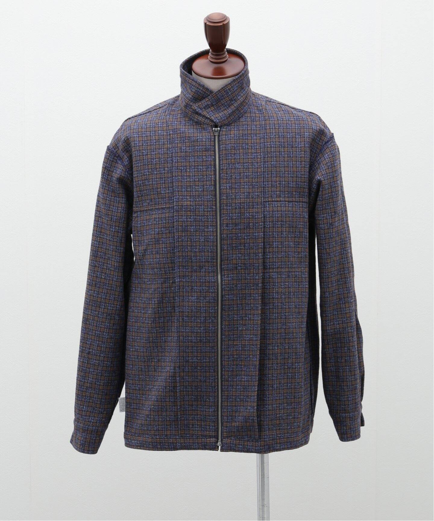BoTT / ボット】Zip Up Flannel Shirt（シャツ／ブラウス）｜WISM  