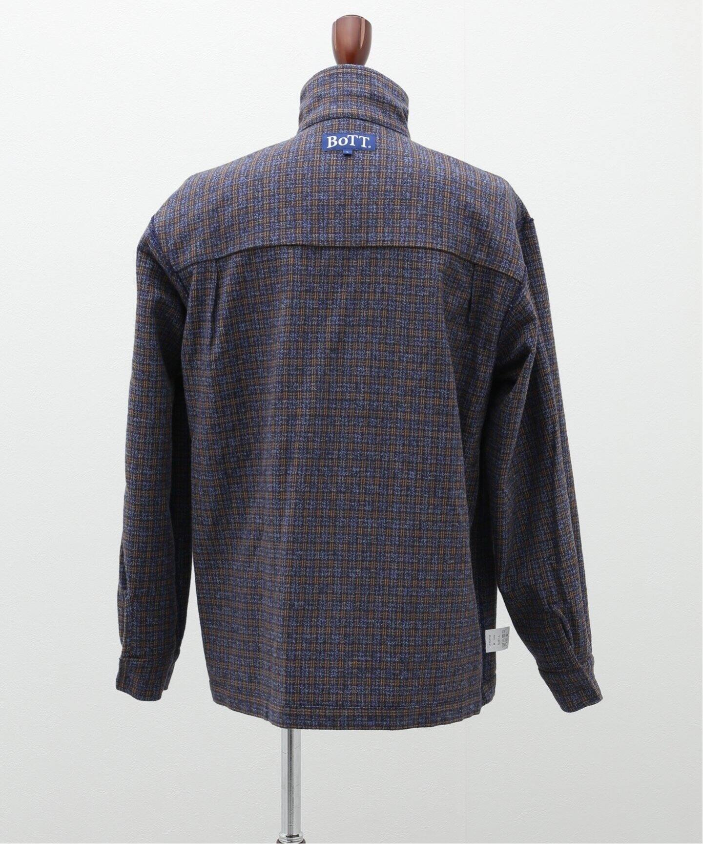 BoTT / ボット】Zip Up Flannel Shirt（シャツ／ブラウス）｜WISM  