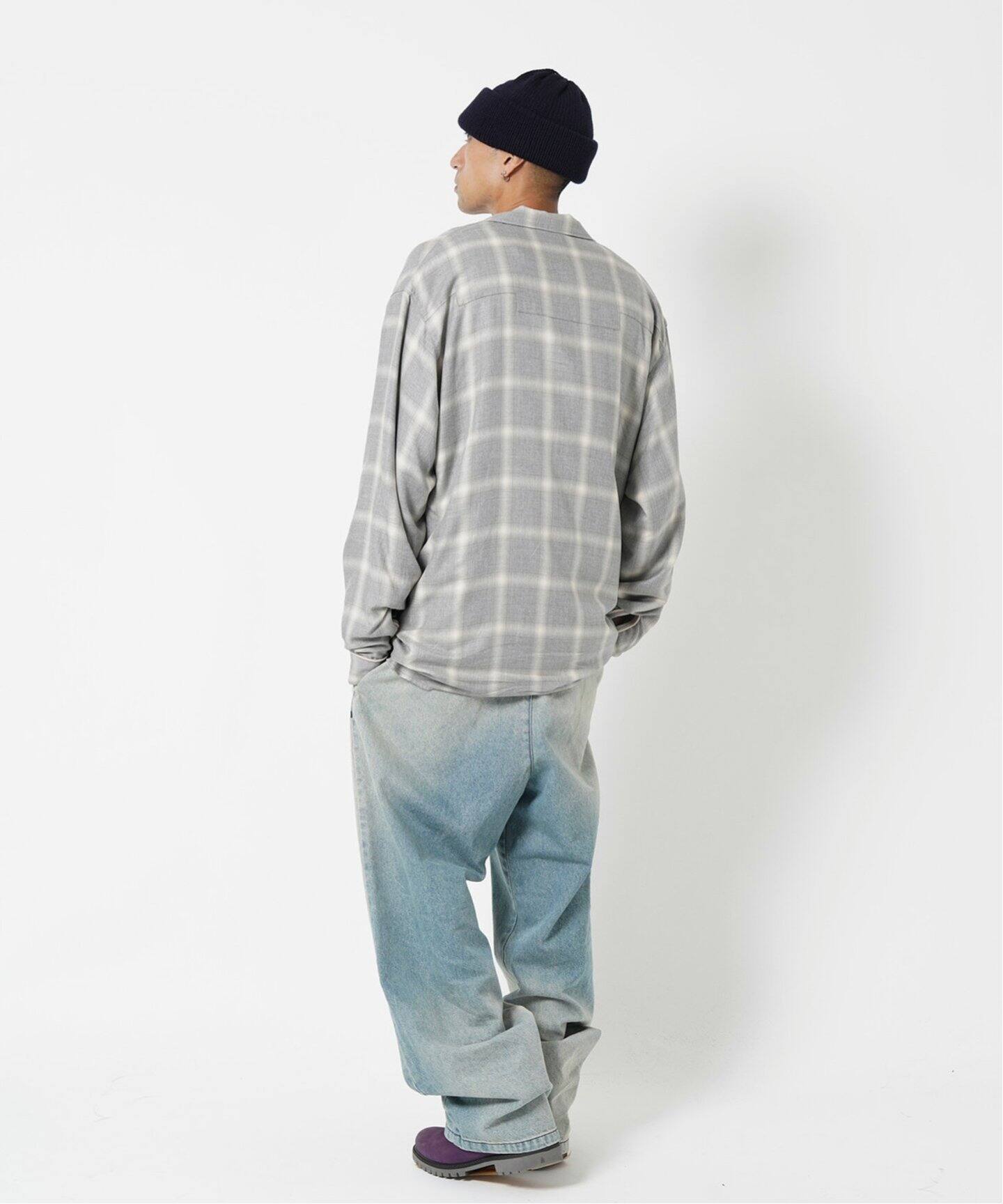 TANAKA / タナカ】WESTERN SHIRT/GRAY HOMBRE（シャツ／ブラウス 