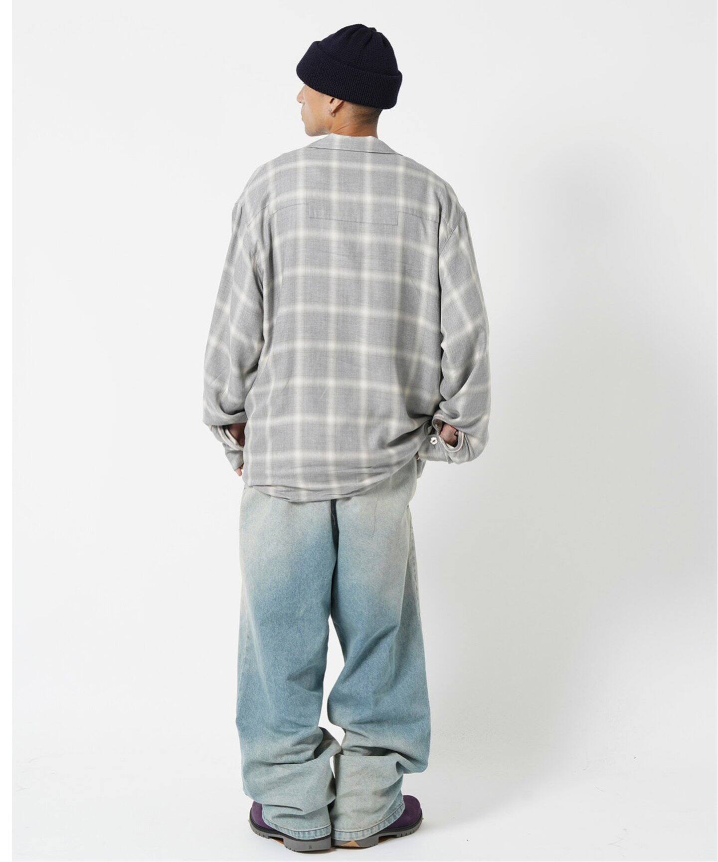 TANAKA シャツタナカWESTERN SHIRTS オンブレチェック