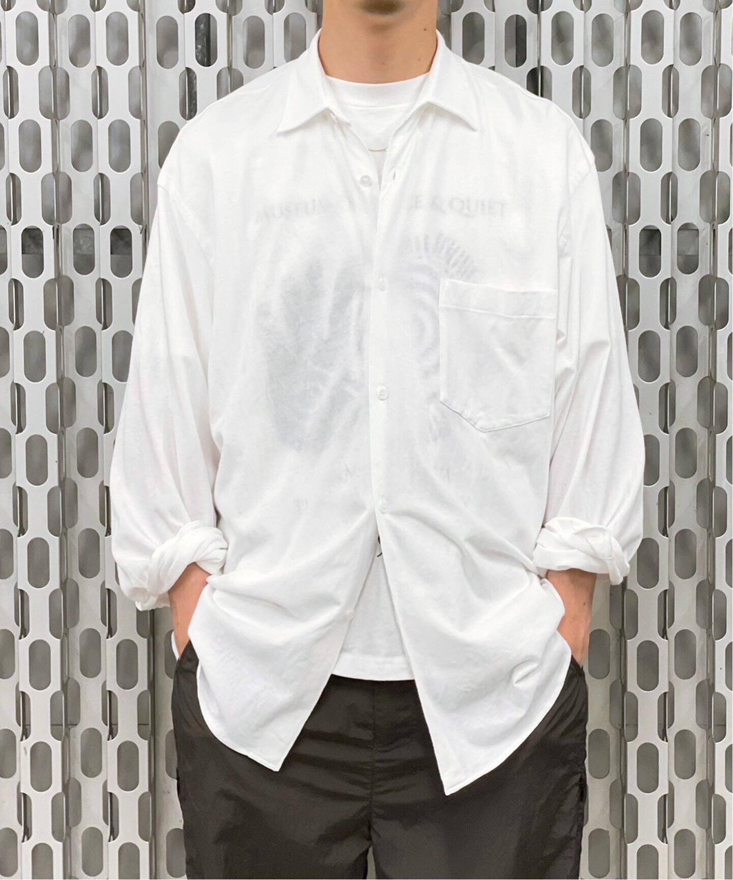 comoli / コモリ】ジャージ コモリシャツ（シャツ／ブラウス）｜WISM  