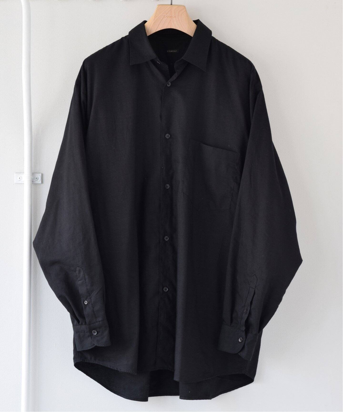 comoli / コモリ】KHADIコットン コモリシャツ（シャツ／ブラウス  