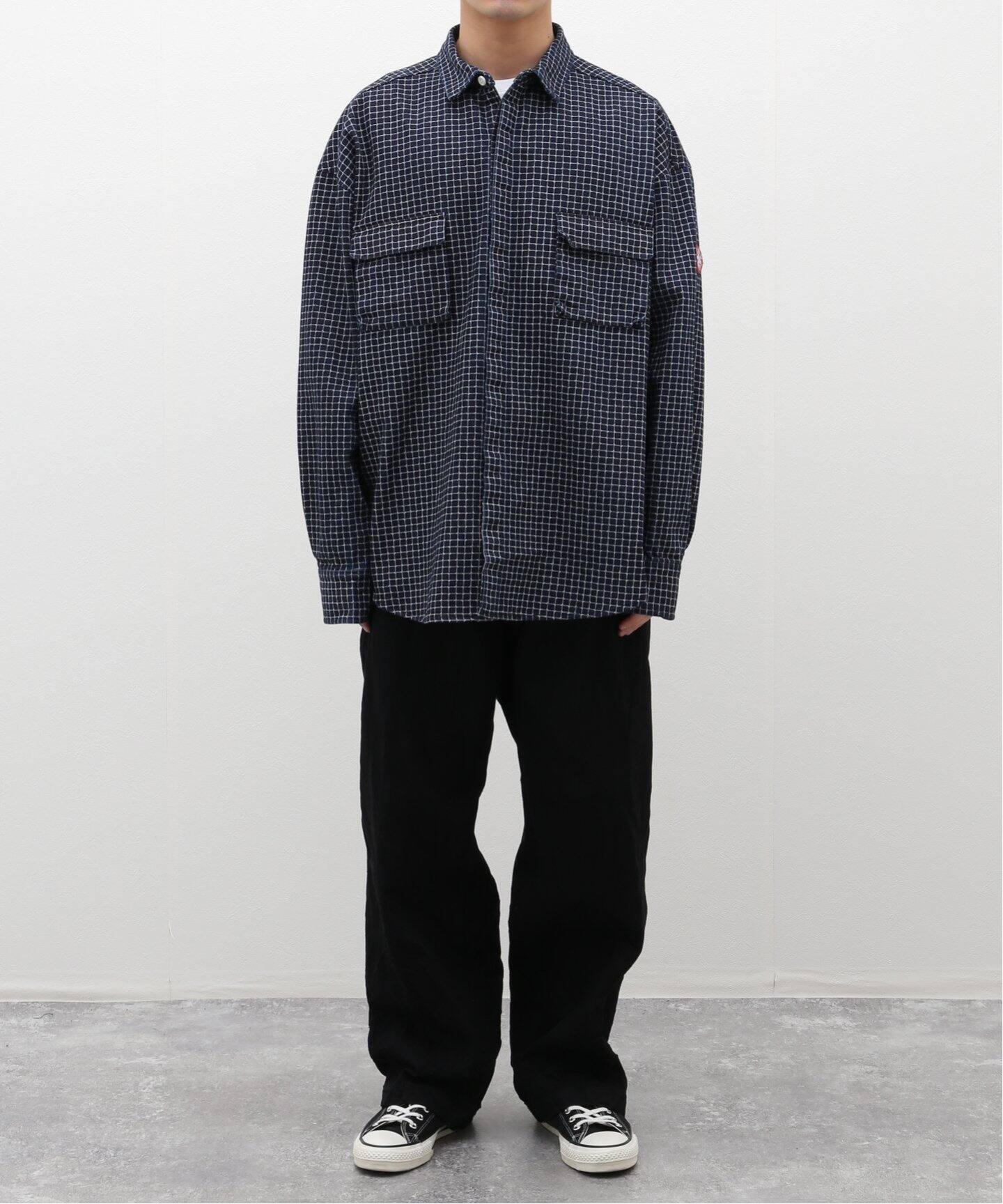 C.E / シーイー】cavempt CONTROL DENIM BIG SHIRT（シャツ／ブラウス 