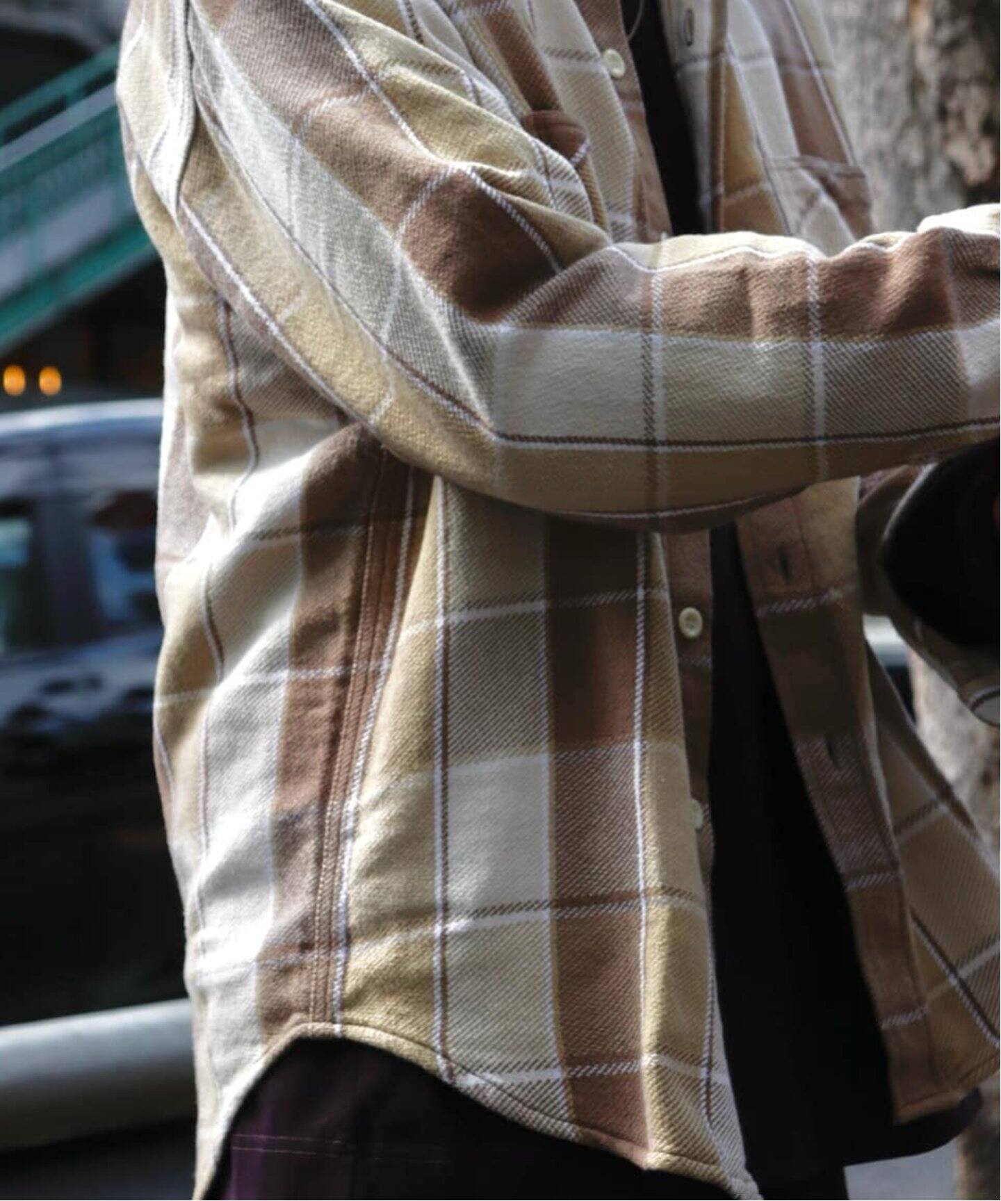 UNUSED / アンユーズド】US2402 CHECK SHIRT（シャツ／ブラウス 