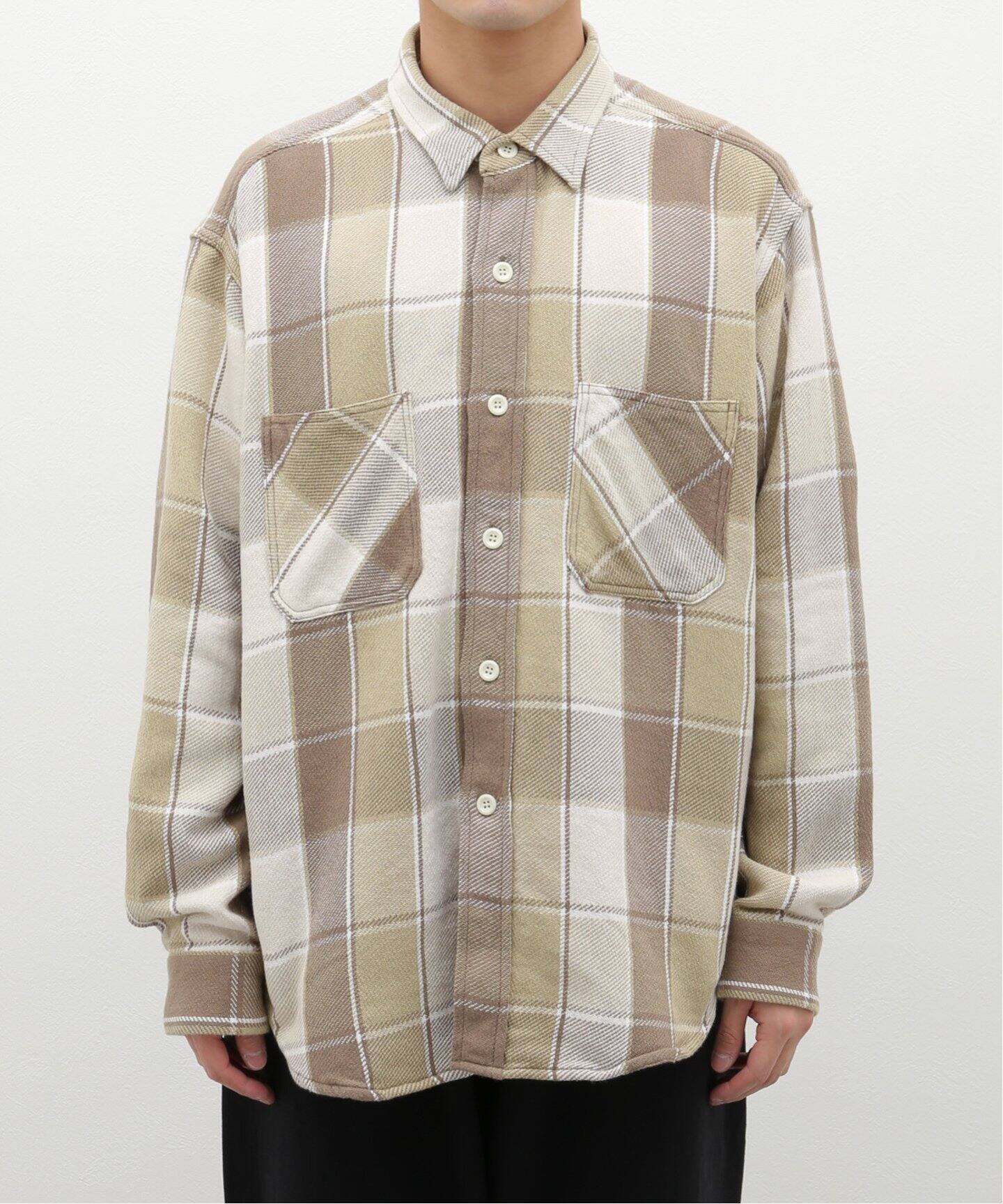 UNUSED / アンユーズド】US2402 CHECK SHIRT（シャツ／ブラウス 