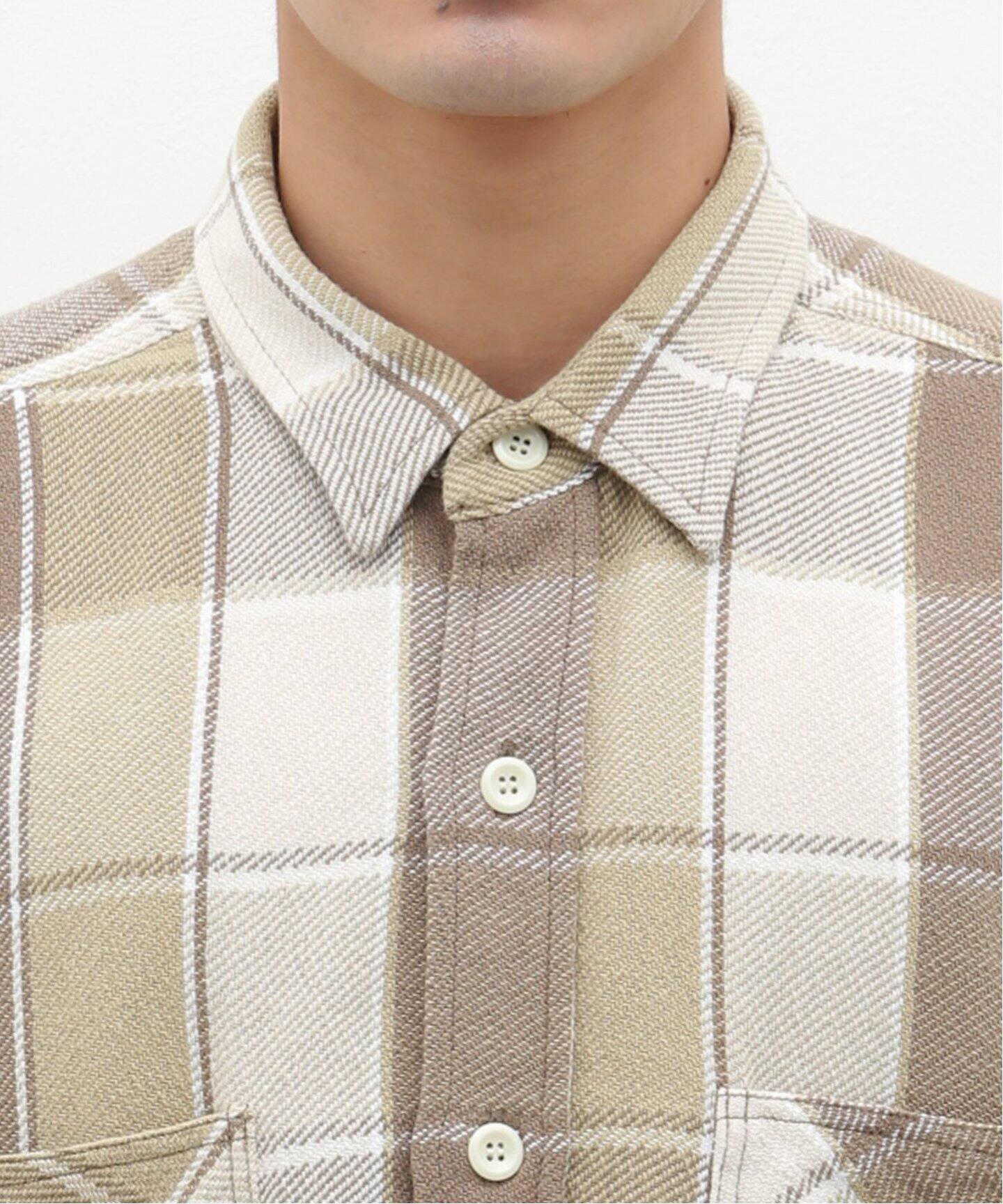 UNUSED / アンユーズド】US2402 CHECK SHIRT（シャツ／ブラウス 