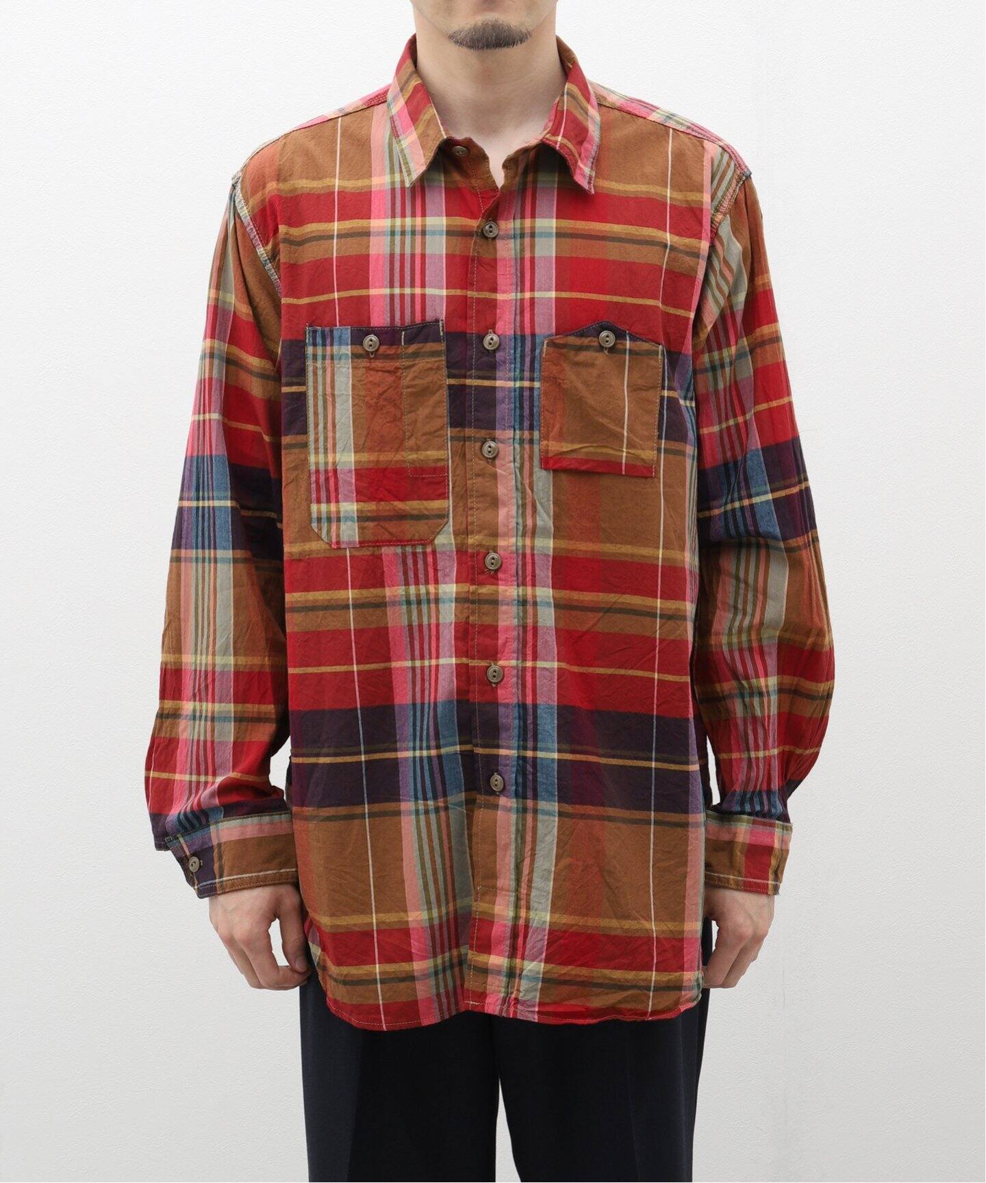 ENGINEERED GARMENTS / エンジニアドガーメンツ Work Shirt- Cotton 