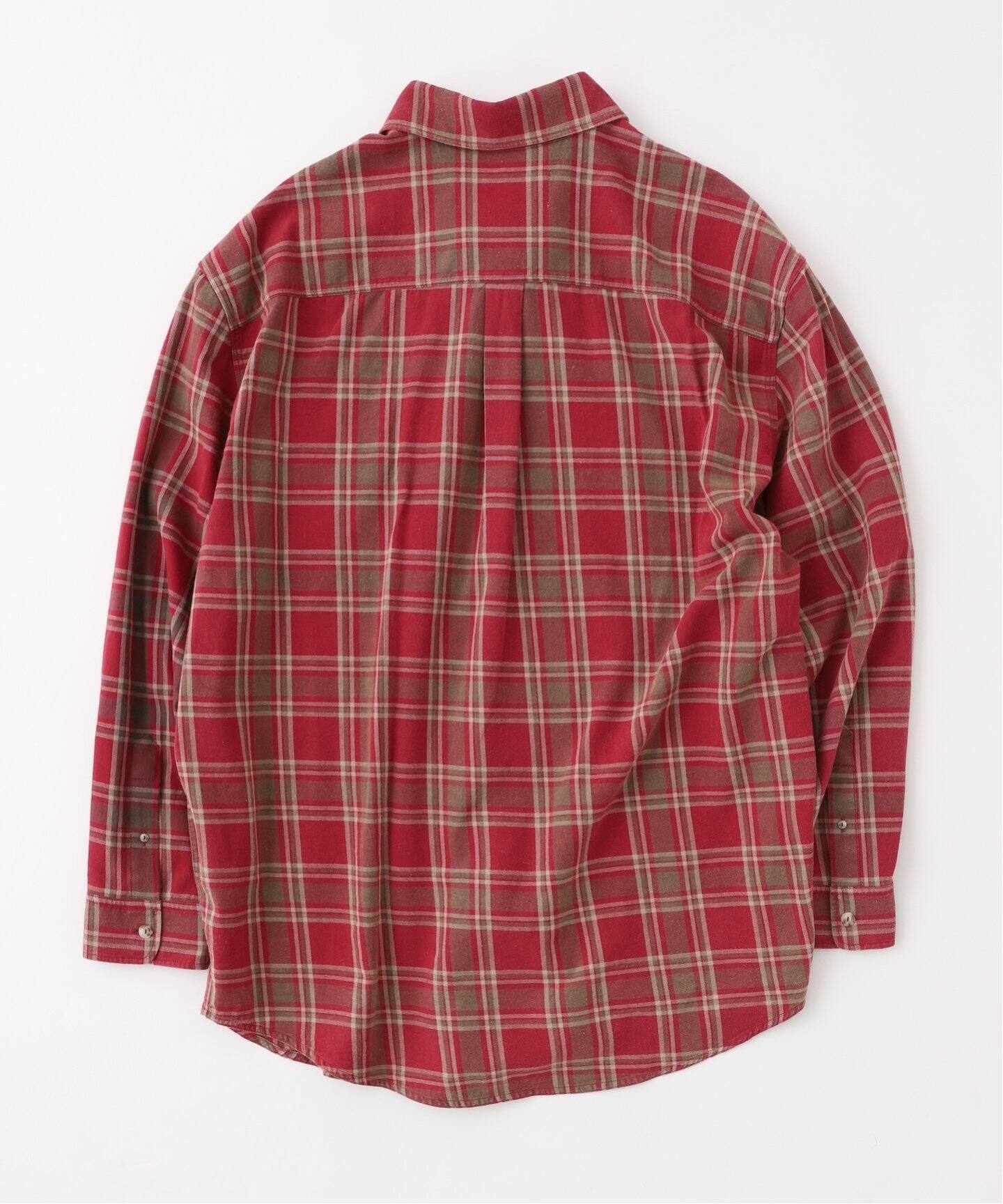 ERL / イーアールエル】 UNISEX PLAID LS SHIRT WOVEN（シャツ 