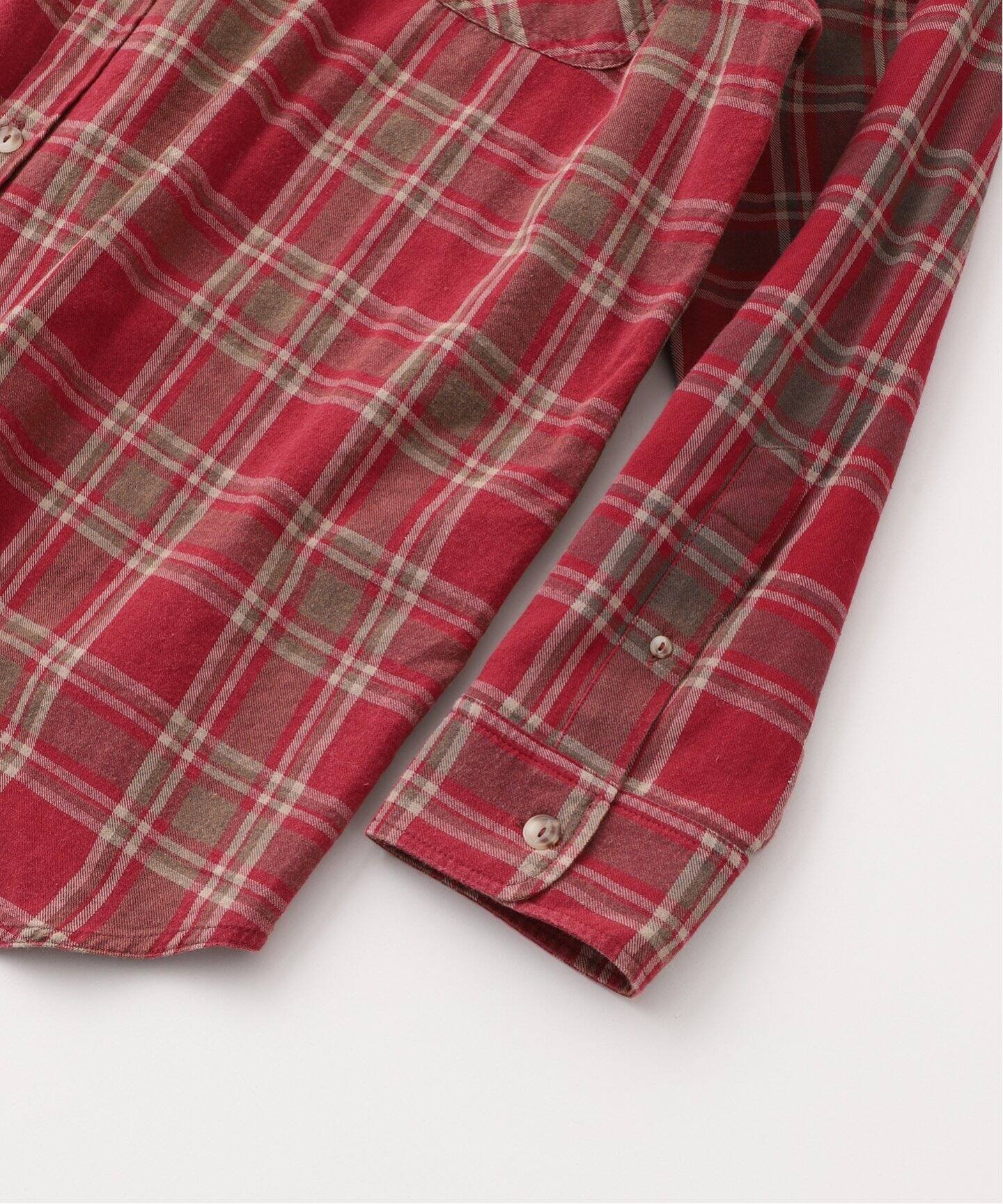 ERL / イーアールエル】 UNISEX PLAID LS SHIRT WOVEN（シャツ 