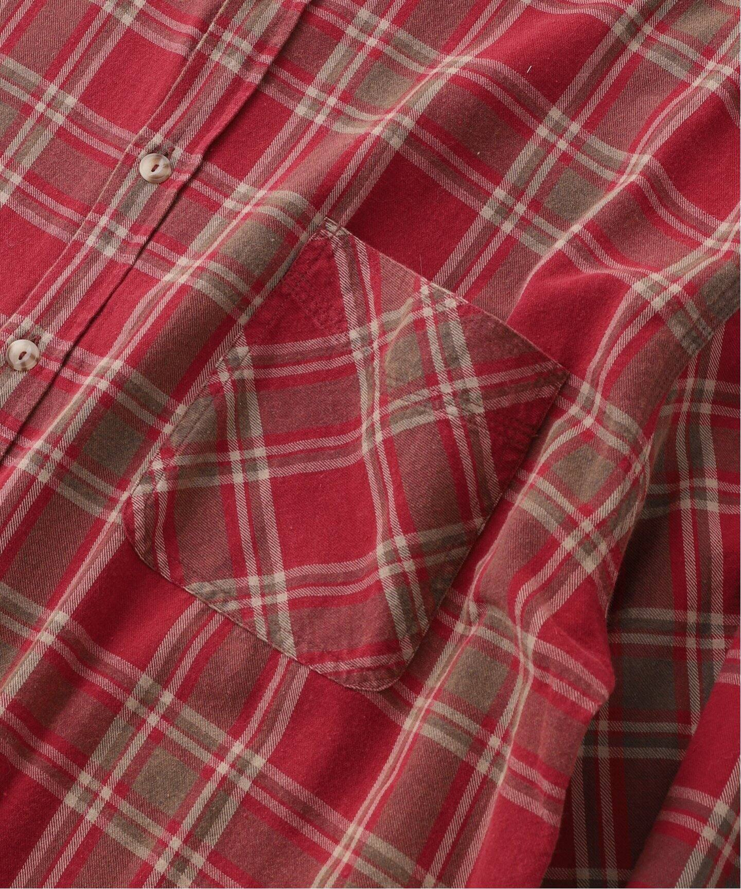 ERL / イーアールエル】 UNISEX PLAID LS SHIRT WOVEN（シャツ 
