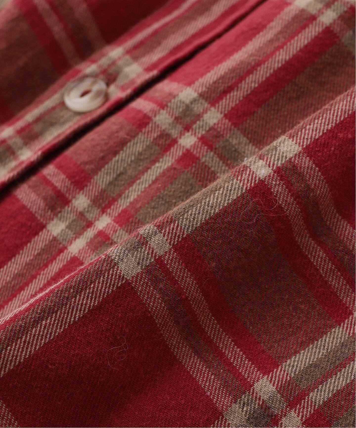 ERL / イーアールエル】 UNISEX PLAID LS SHIRT WOVEN（シャツ 