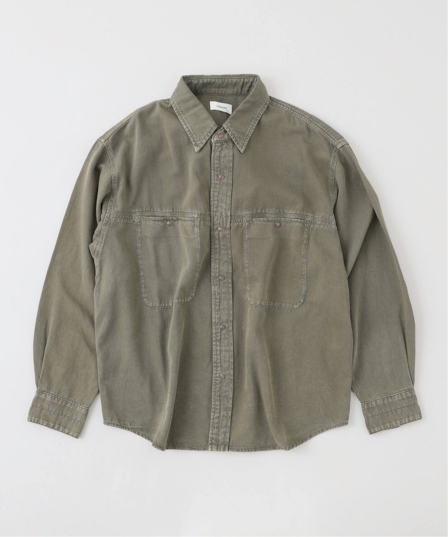 LEMAIRE / ルメール】DENIM SHIRT WITH SNAPS（シャツ／ブラウス 