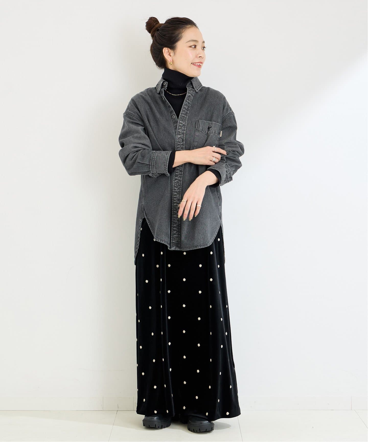 DU JOUR/デュ ジュール JEAN BD SHIRT（シャツ／ブラウス）｜B.C