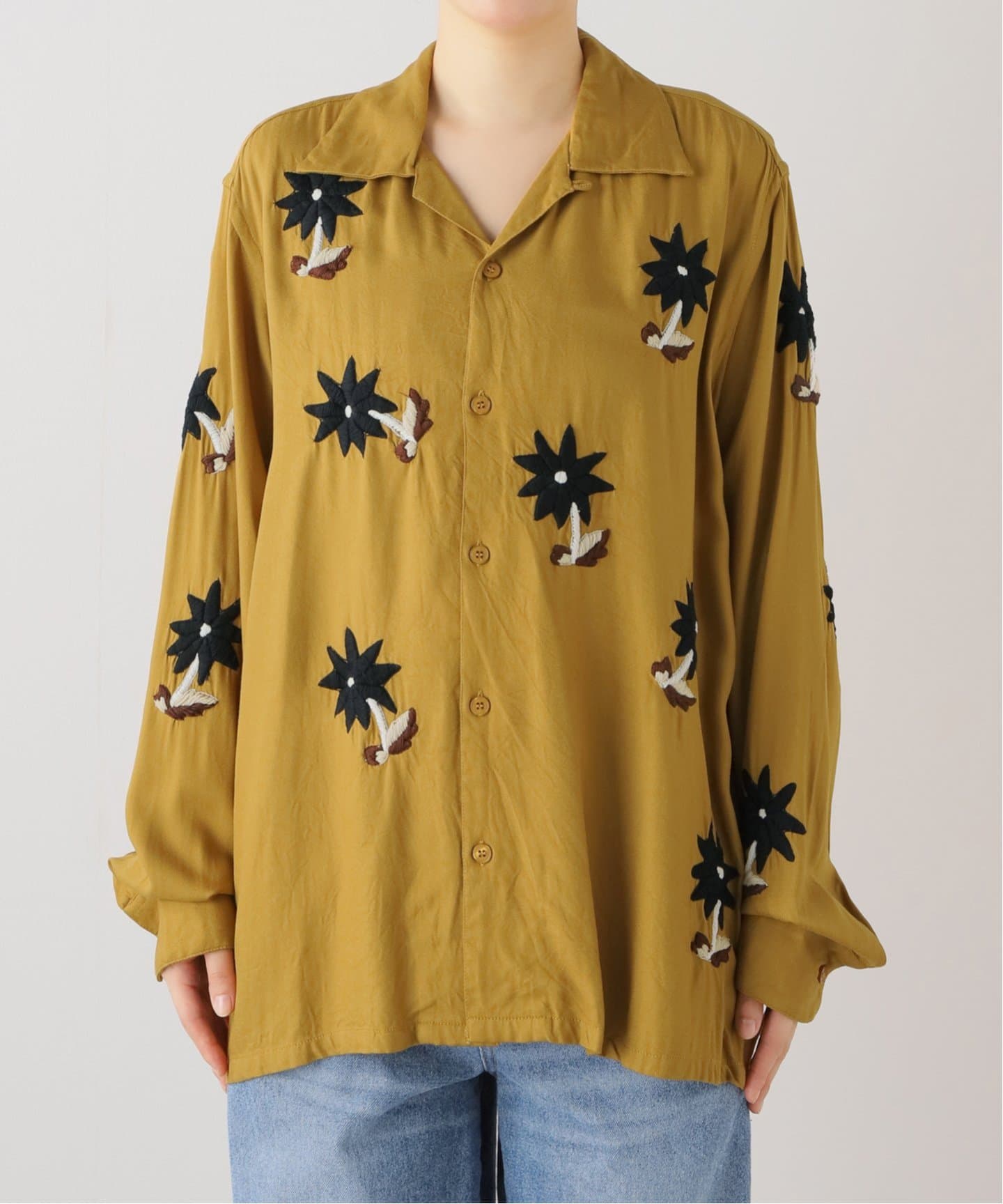 NOMA t.d. / ノーマティーディー】 Wild Flower Hand Embroidery