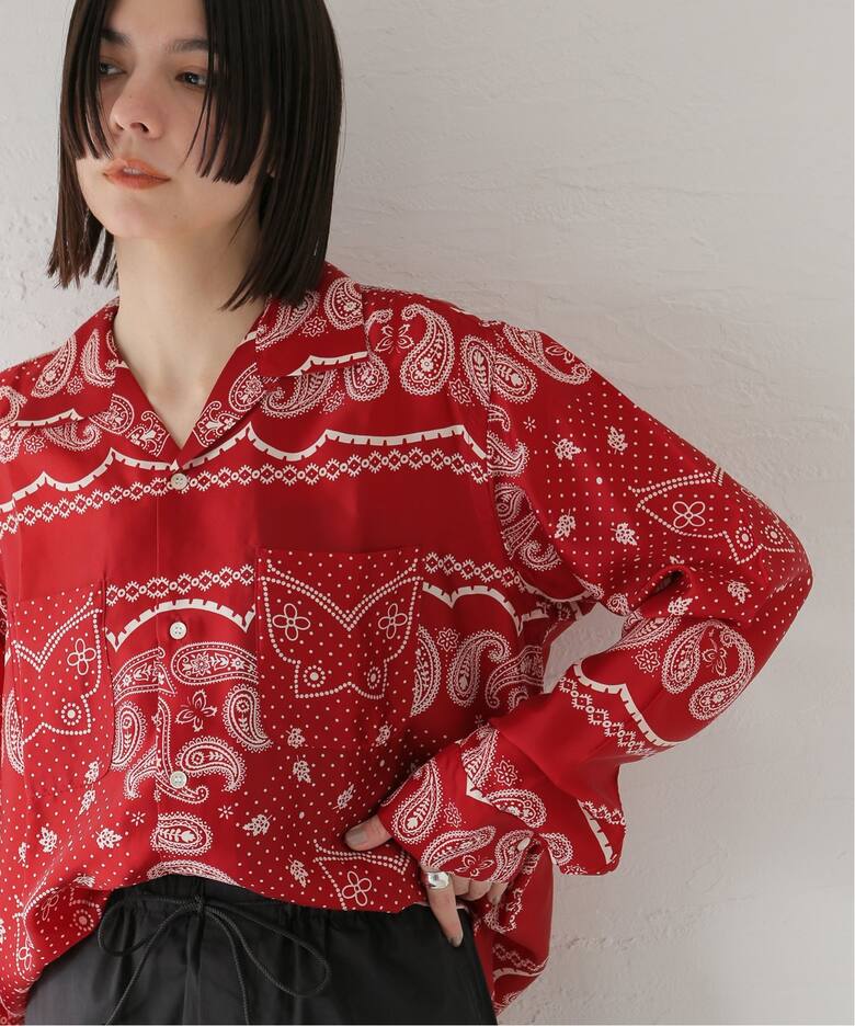 NOMA t.d.*NEEDLES Papillon O-Collar SH（シャツ／ブラウス）｜JOINT 