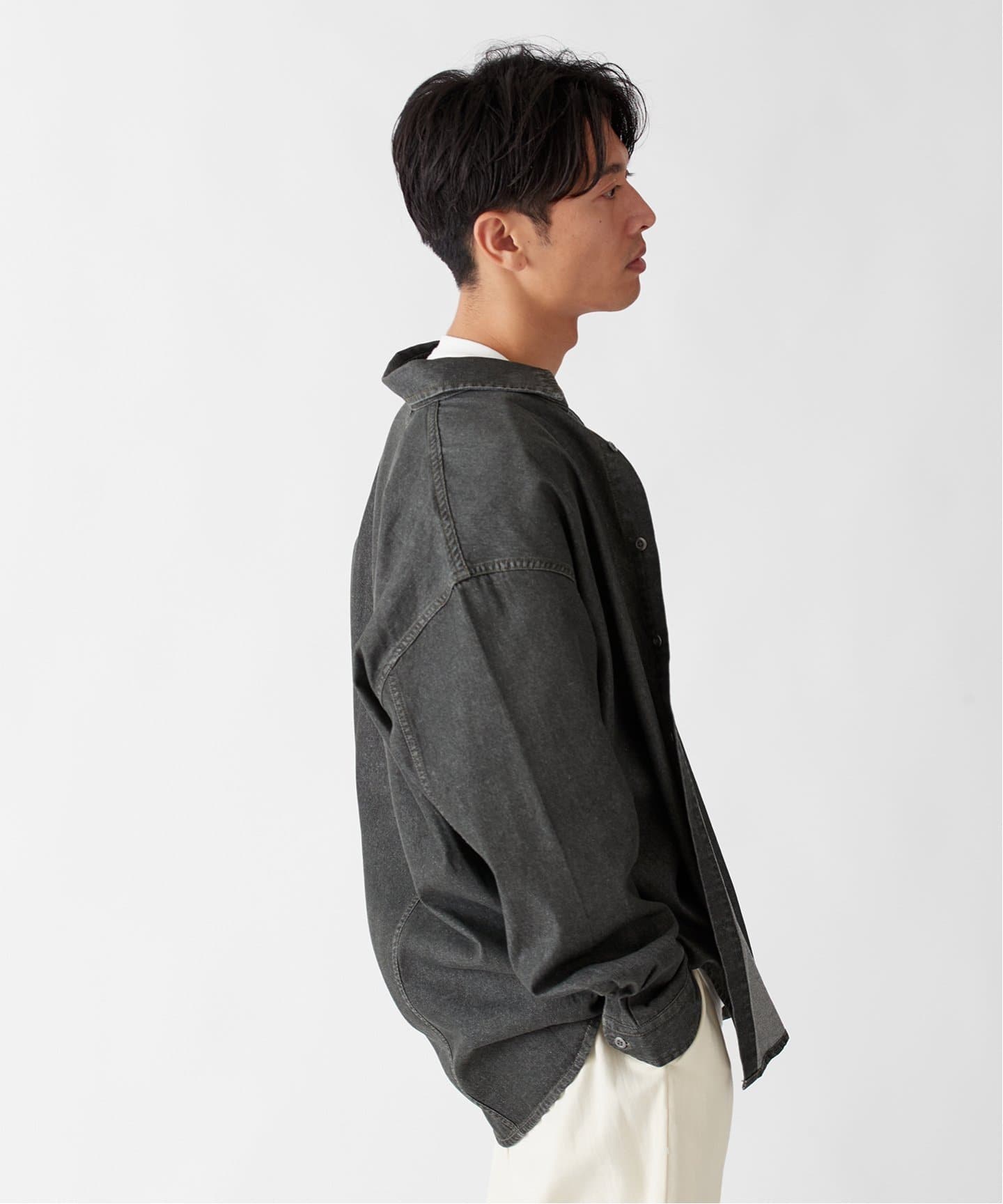 DENIM OVER シャツ（シャツ／ブラウス）｜B.C STOCK（ベーセー