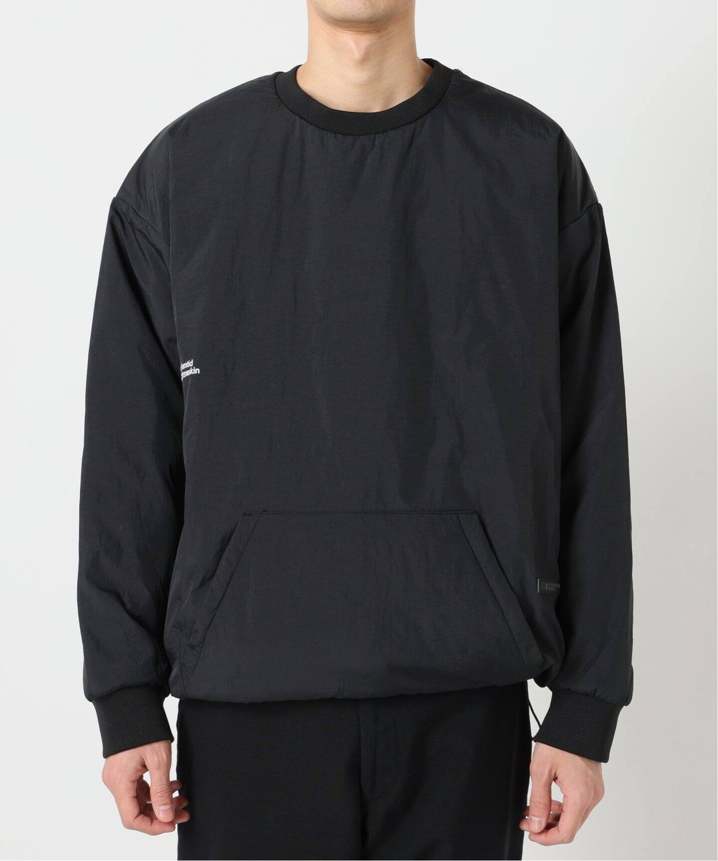 OLIVEDRAB パテッド シャイニースウェット（スウェット）｜B.C STOCK 
