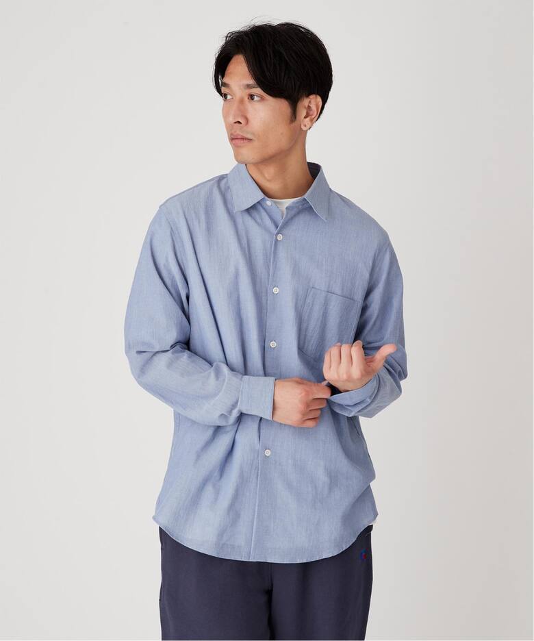 CIOTA 24AW レギュラーカラー長袖シャツ 2394（VOILCOTTON レギュラー 