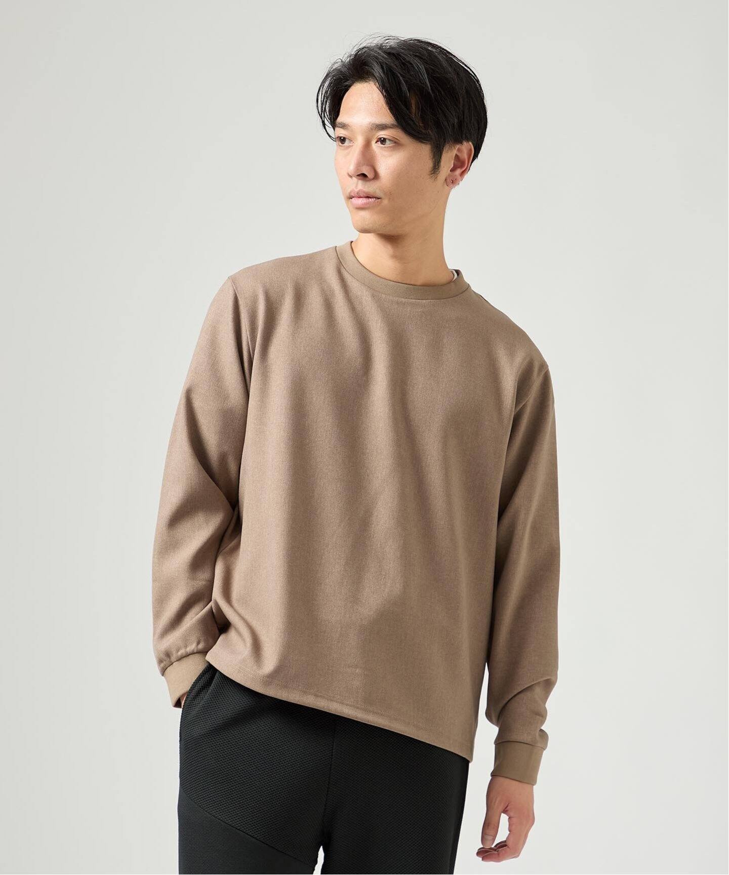 LANATEC(R) クルーネックロンTEE（Tシャツ／カットソー）｜B.C