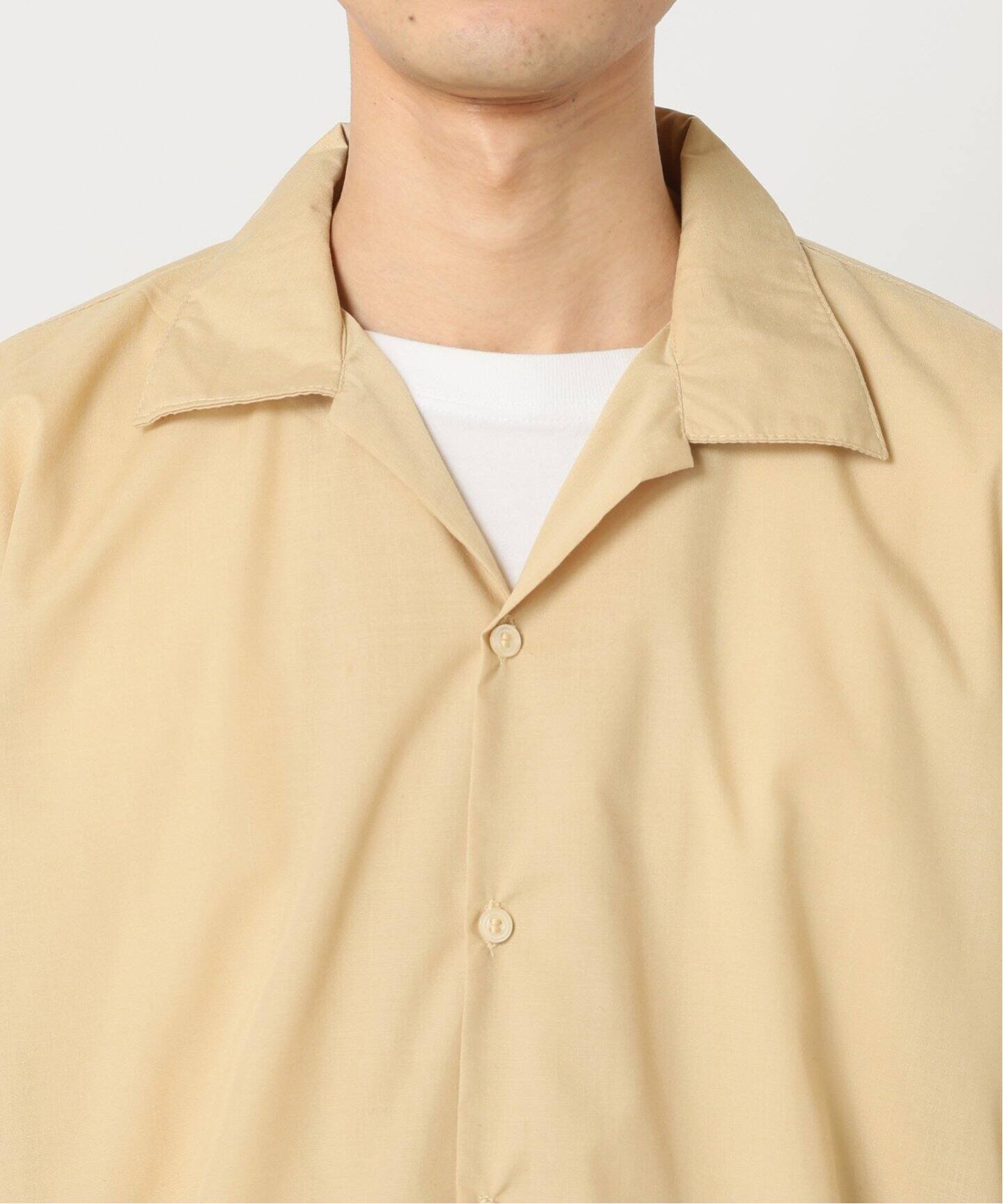 ‼️早い者勝ち‼️YSLシャツ【Eccole】ベージュ EL MARE / DELSOL Mexico block check shirt（シャツ／ブラウス