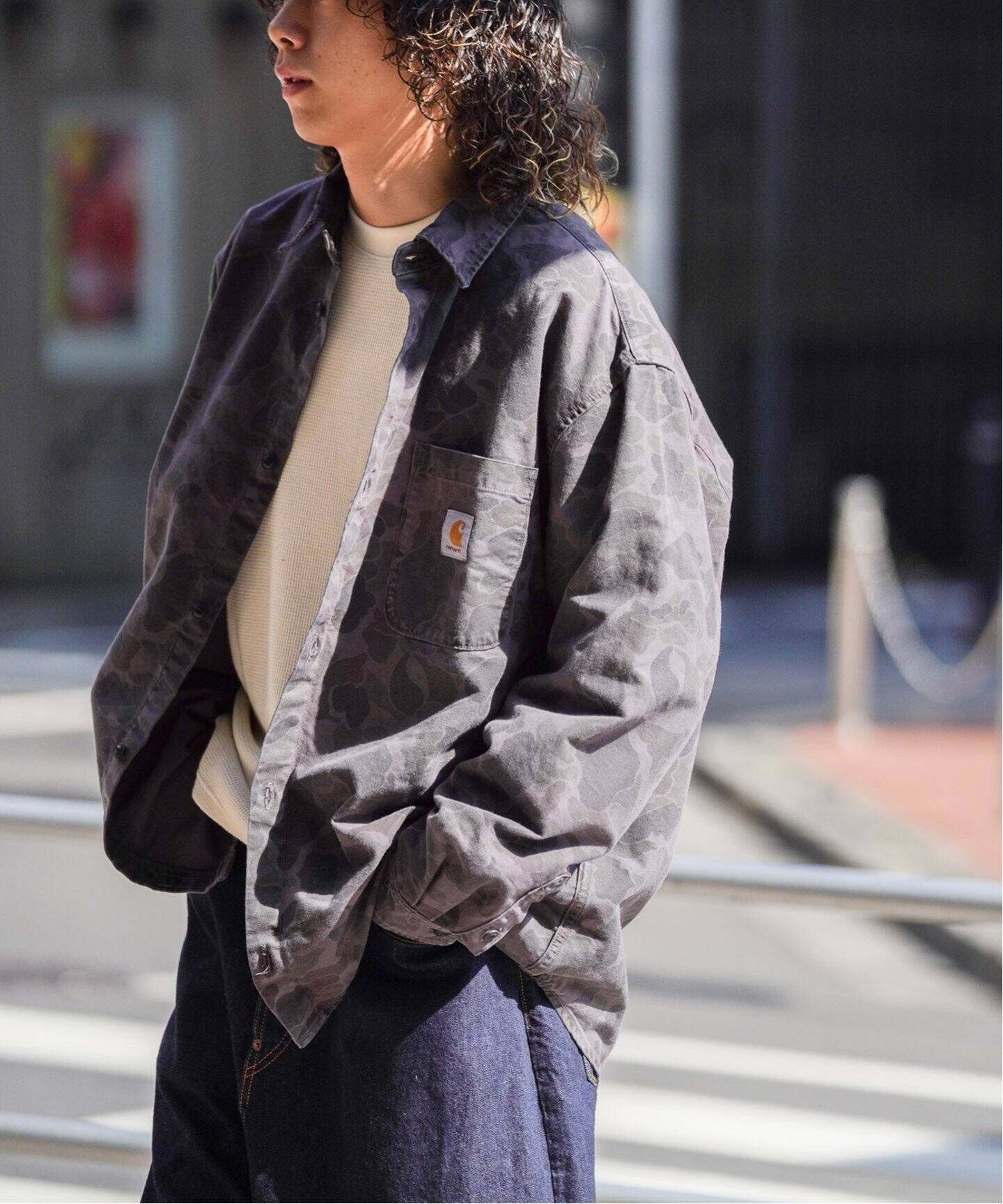 CARHARTT WIP / カーハート ダブリューアイピー L/S DUCK SHIRT  