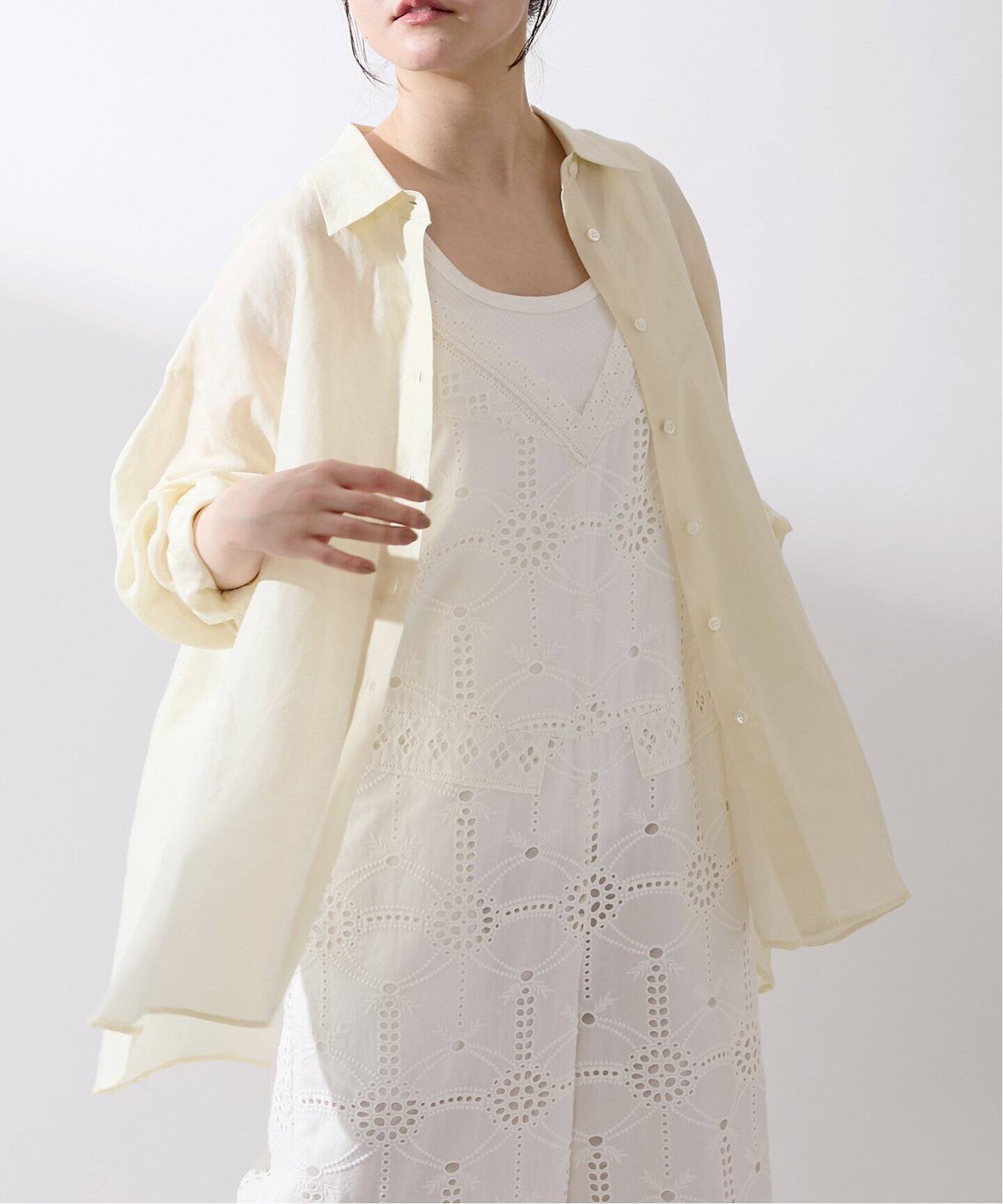 ラミーリヨセルフェミニンシャツ（シャツ／ブラウス）｜IENA（イエナ 