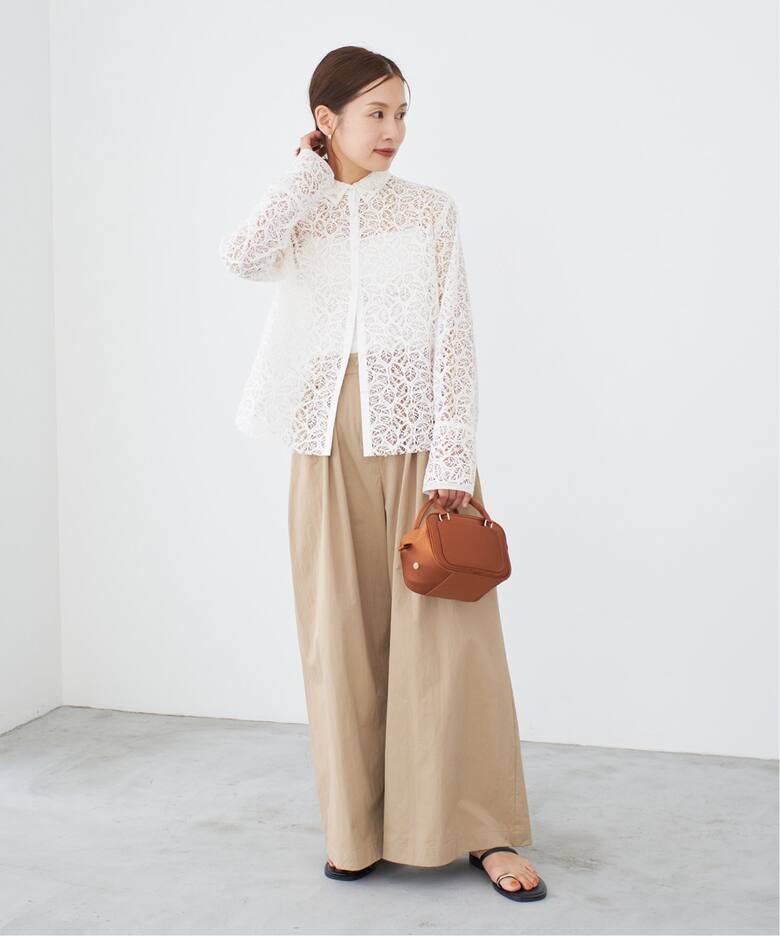 ラッセルレースシャツ（シャツ／ブラウス）｜IENA（イエナ）の通販  