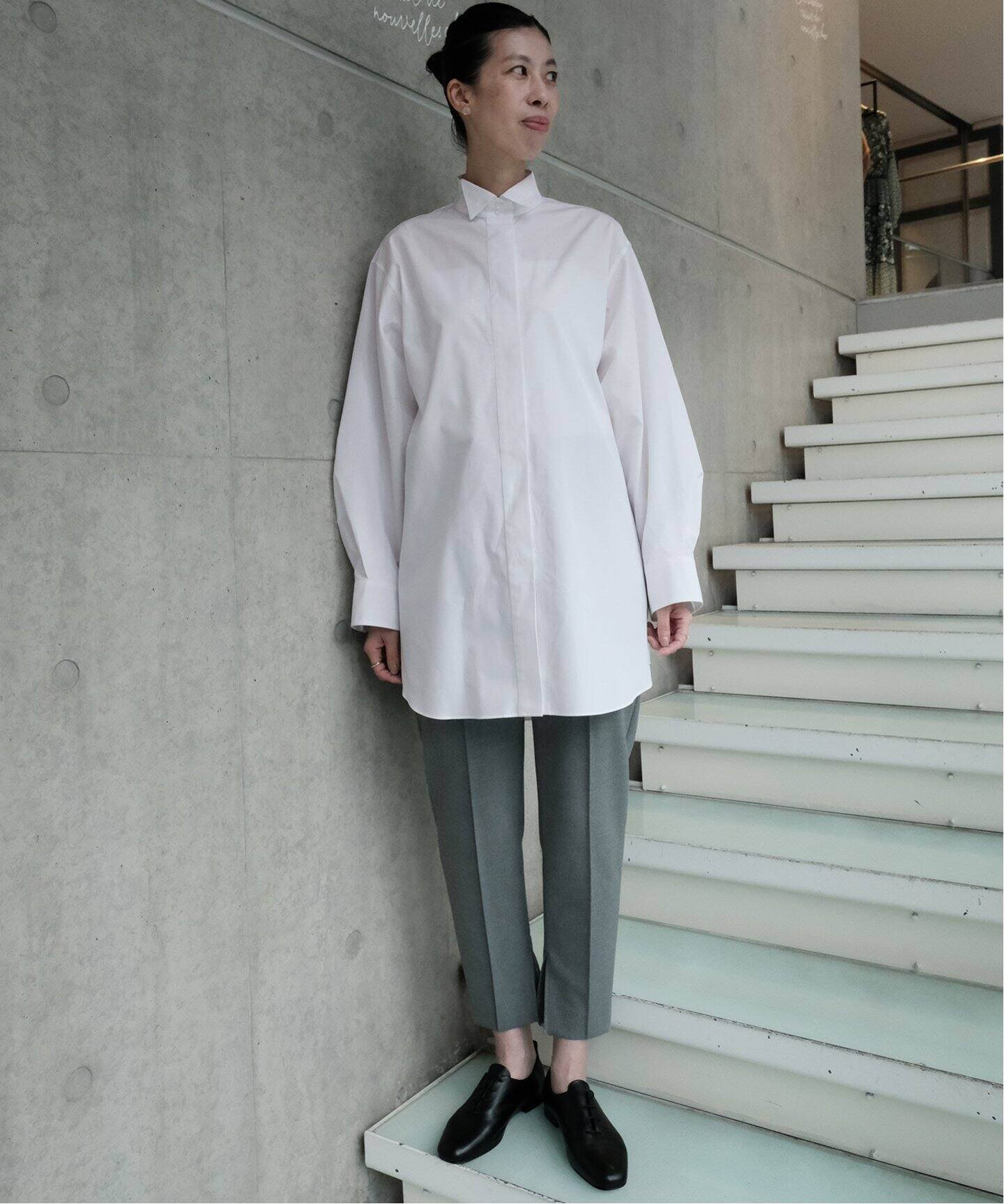 Maison IENA ロングシャツ（シャツ／ブラウス）｜IENA（イエナ）の通販  