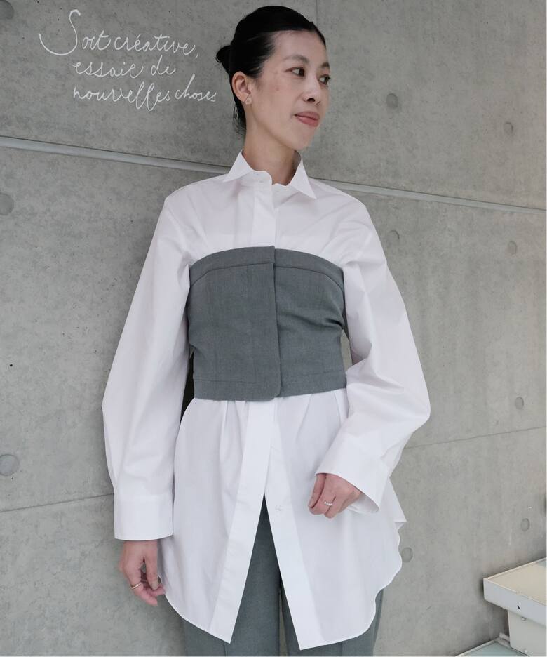 Maison IENA ロングシャツ（シャツ／ブラウス）｜IENA（イエナ）の通販 