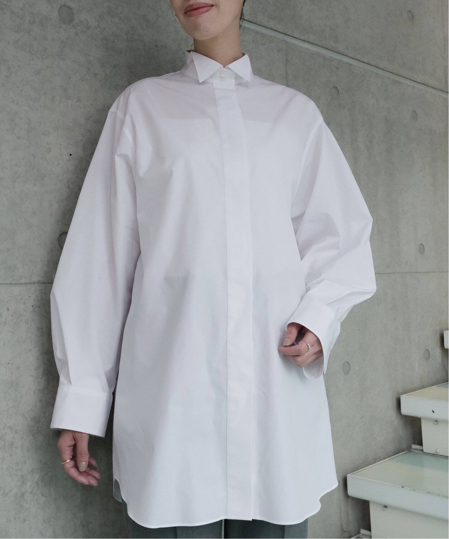 Maison IENA ロングシャツ（シャツ／ブラウス）｜IENA（イエナ）の通販  