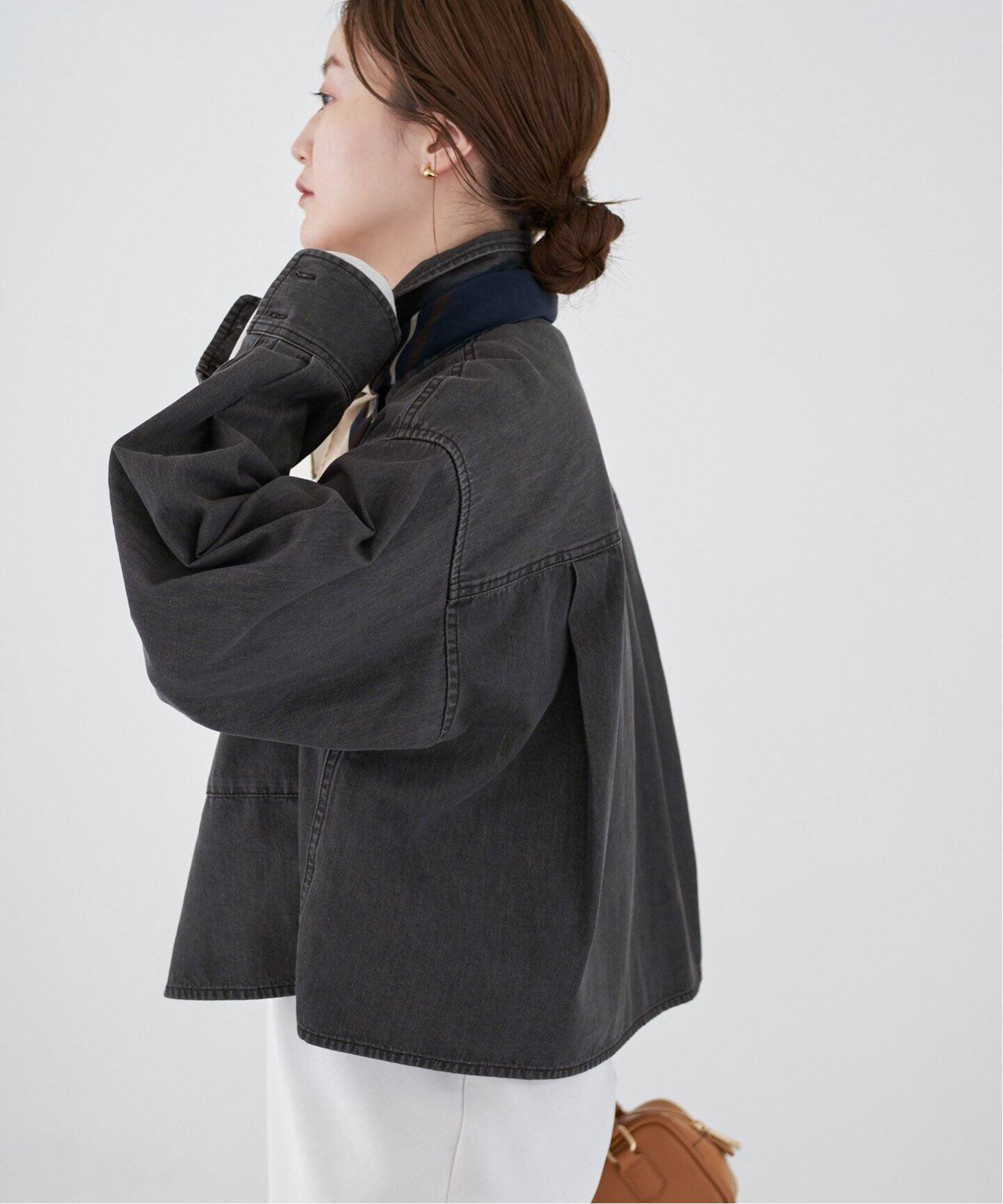 WEB限定/追加》デニム ショートシャツ（シャツ／ブラウス）｜IENA  