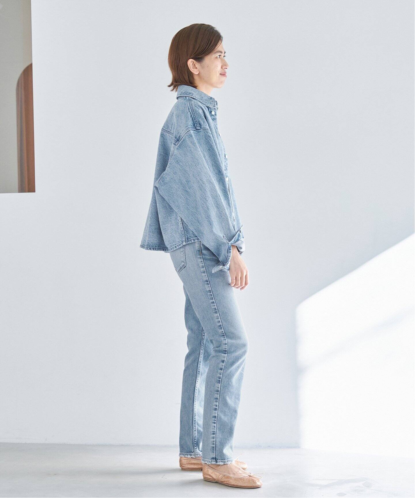 upper hights/アッパーハイツ】別注 THE ESSENSE デニムシャツ（シャツ 