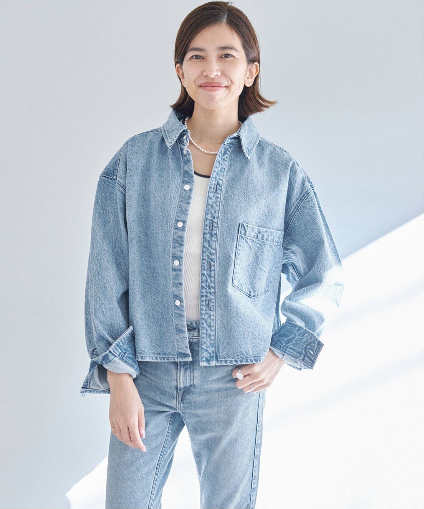 upper hights/アッパーハイツ】別注 THE ESSENSE デニムシャツ（シャツ  