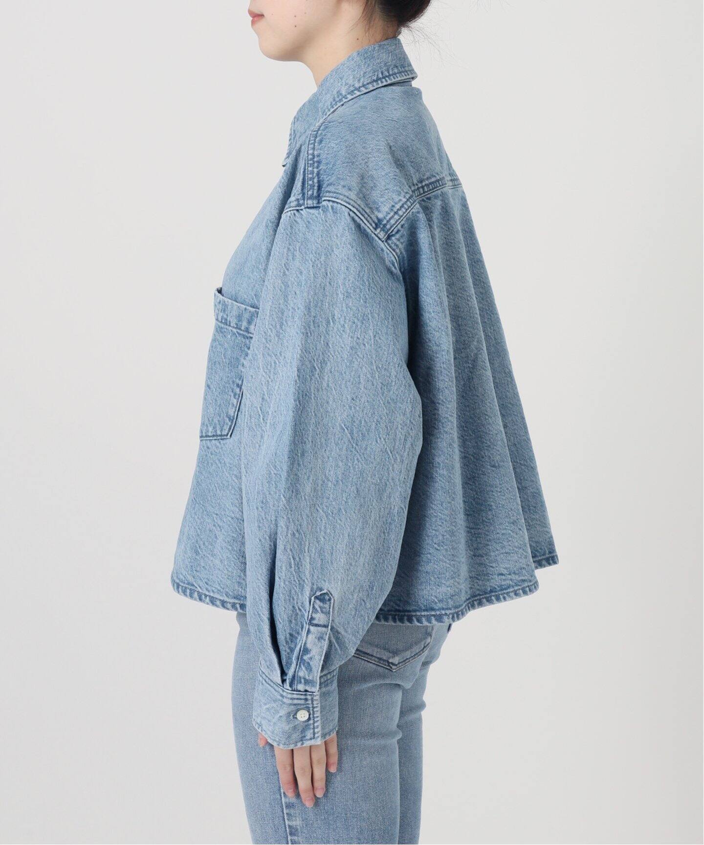 upper hights/アッパーハイツ】別注 THE ESSENSE デニムシャツ（シャツ  