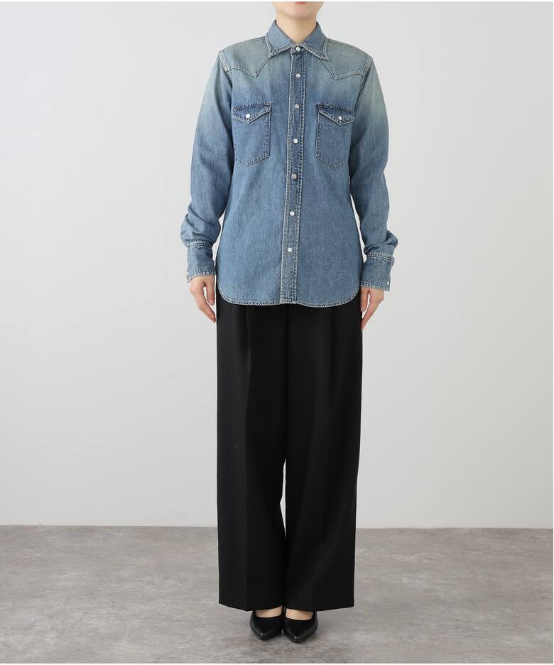 MADISONBLUE/マディソンブルー WESTERN SHIRTS デニムシャツ MB244 