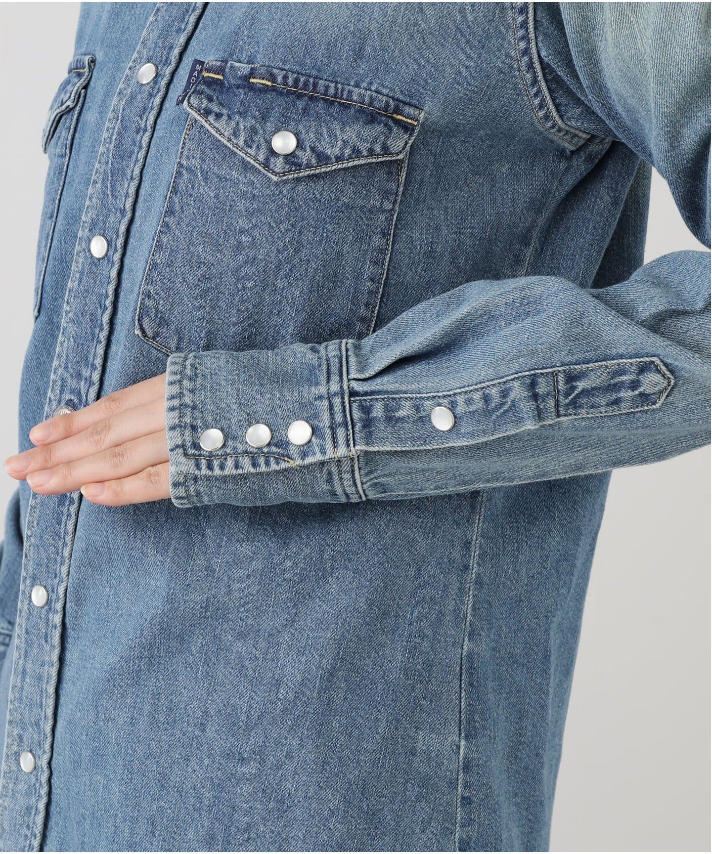 MADISONBLUE/マディソンブルー WESTERN SHIRTS デニムシャツ