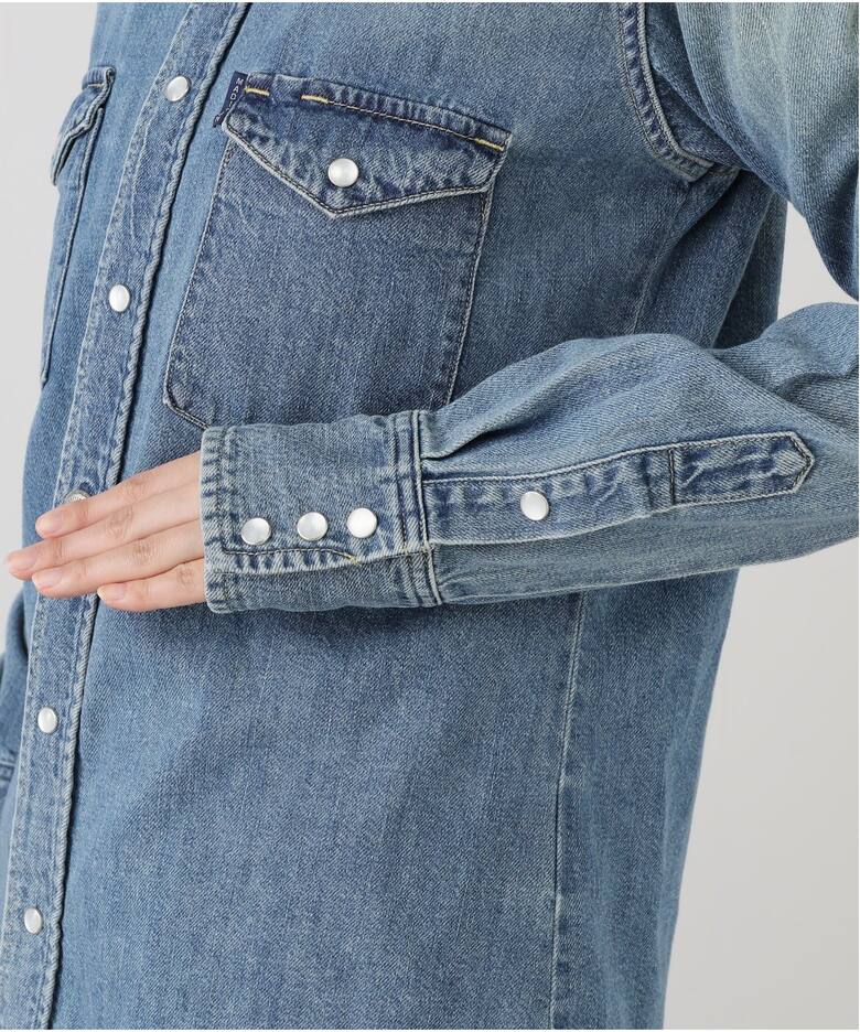 MADISONBLUE/マディソンブルー WESTERN SHIRTS デニムシャツ MB244 