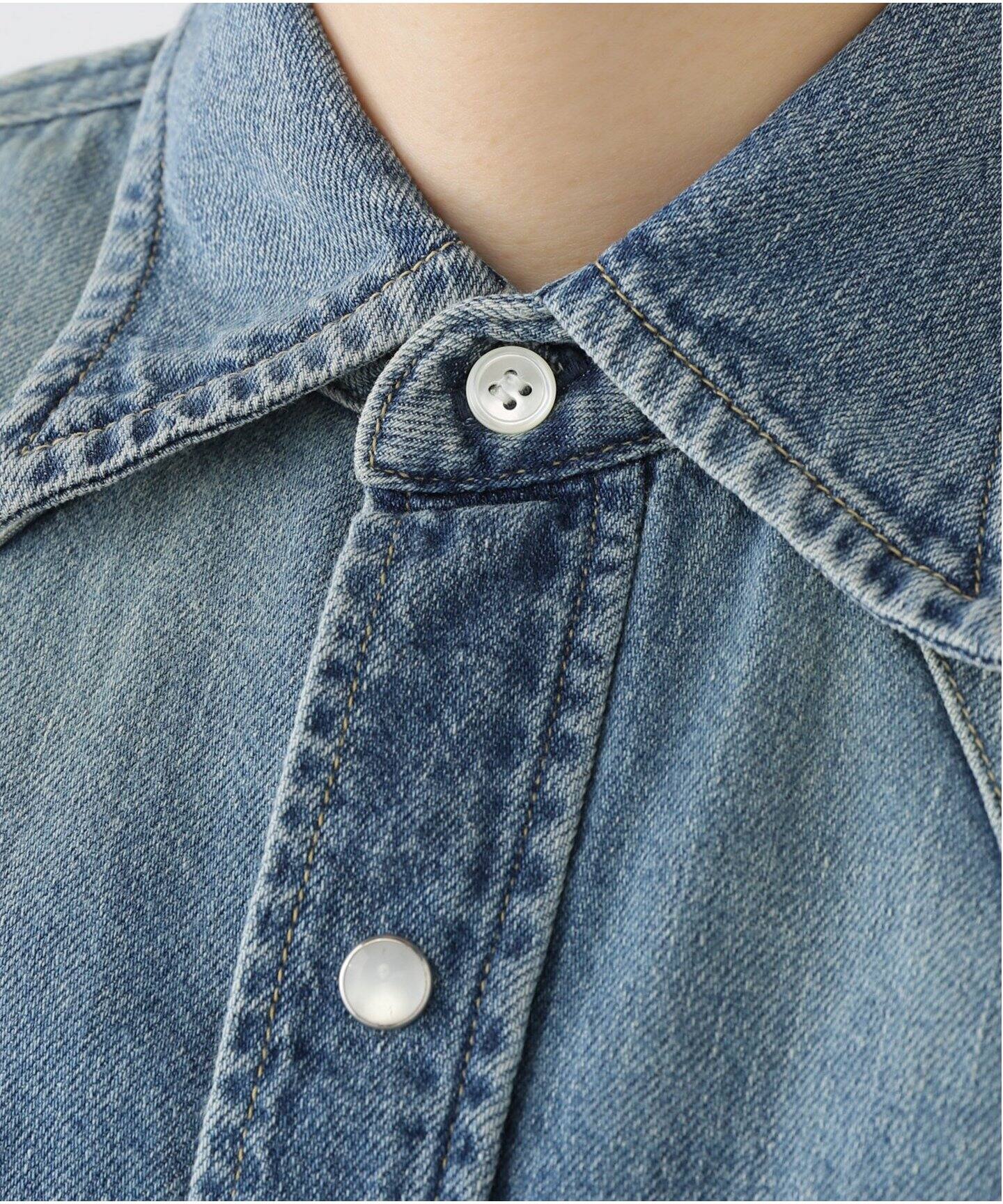 MADISONBLUE/マディソンブルー WESTERN SHIRTS デニムシャツ