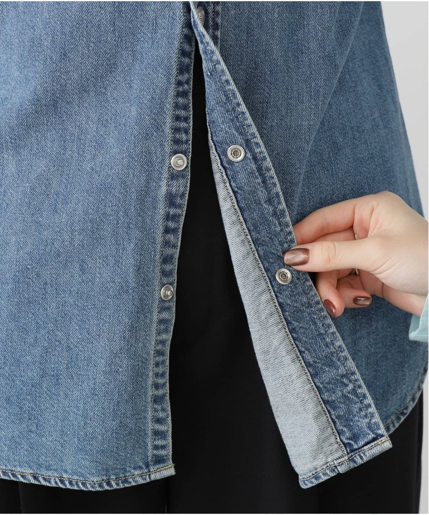 MADISONBLUE WESTERN SHIRTS デニムシャツ WESTERN SHIRTS DENIM | SHIRT/BLOUSE | MADISONBLUE