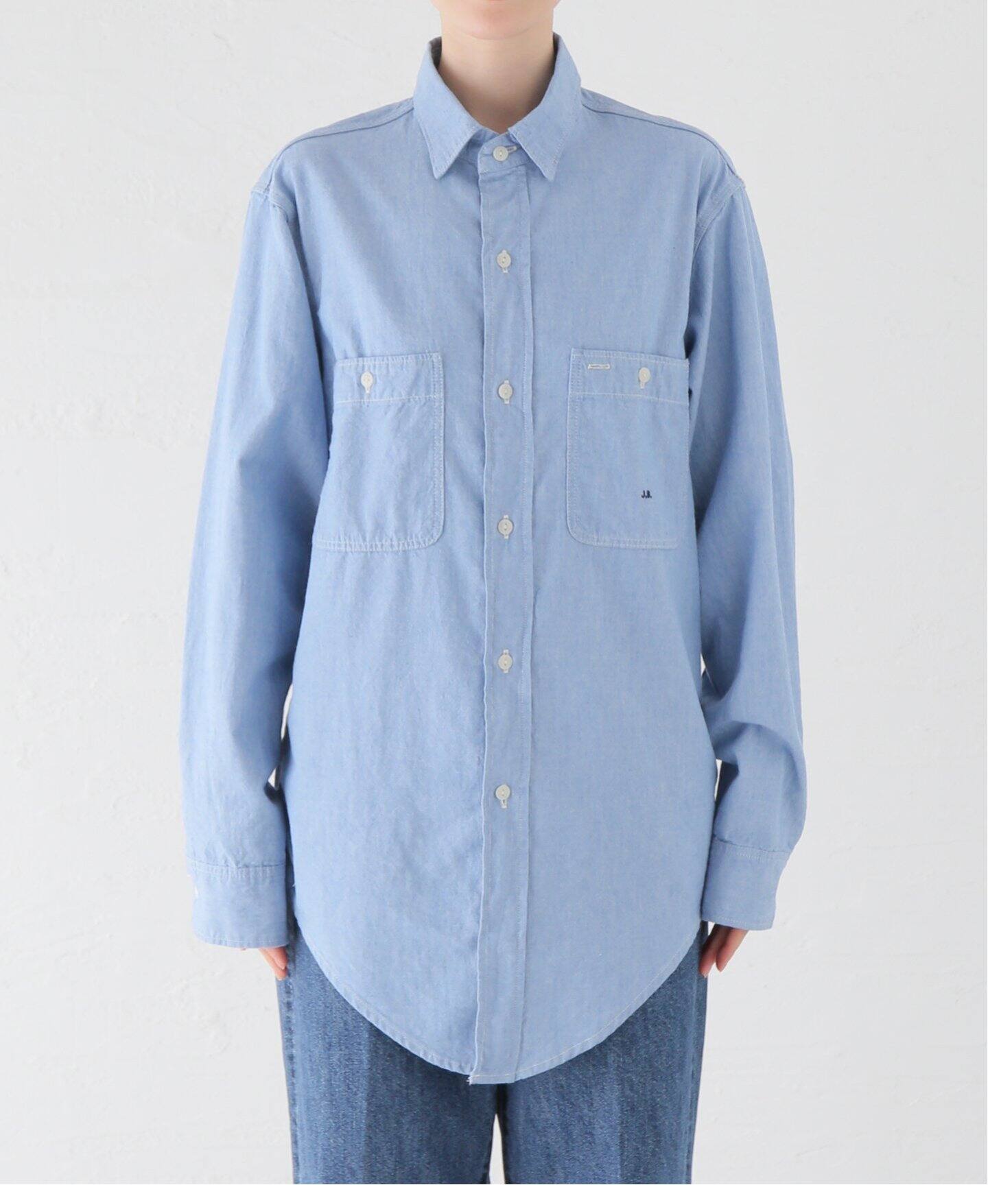 J.B.ATTIRE/ジェービーアタイア Riviera chambray shirt JBG-2401 