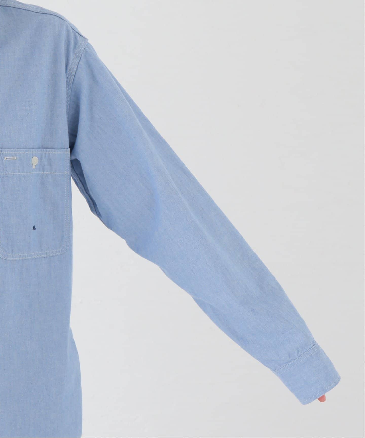 J.B.ATTIRE/ジェービーアタイア Riviera chambray shirt JBG
