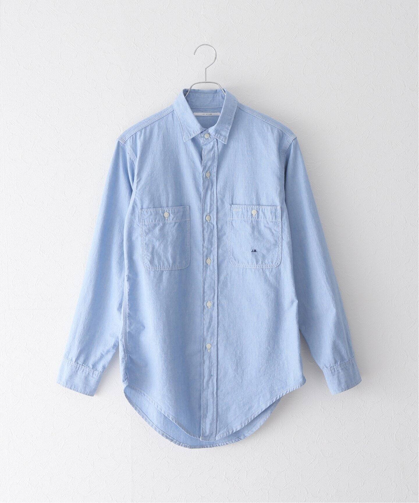 J.B.ATTIRE/ジェービーアタイア Riviera chambray shirt JBG-2401 