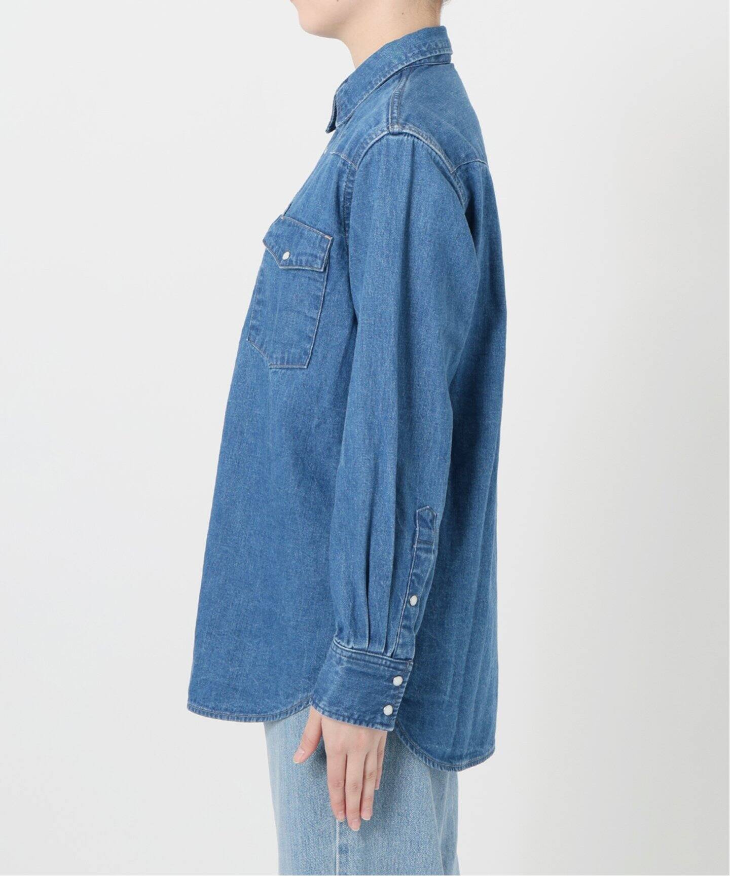 CURRENTAGE/カレンテージ 別注 ダンガリーウエスタンシャツ（シャツ  