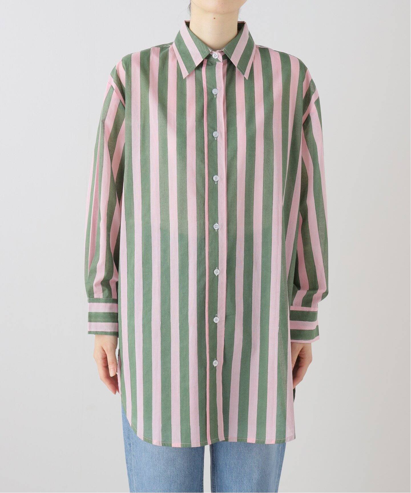 SZ Blockprints/エスゼットブロックプリント Oversized Button Down 