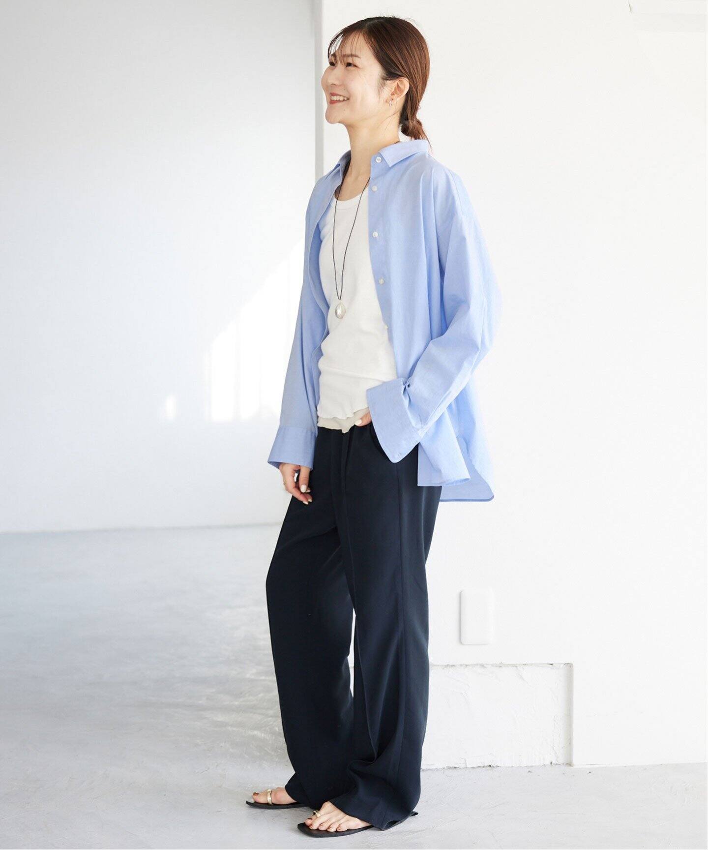SLOBE IENA｜コットンチュールポロシャツ | Rakuten Fashion