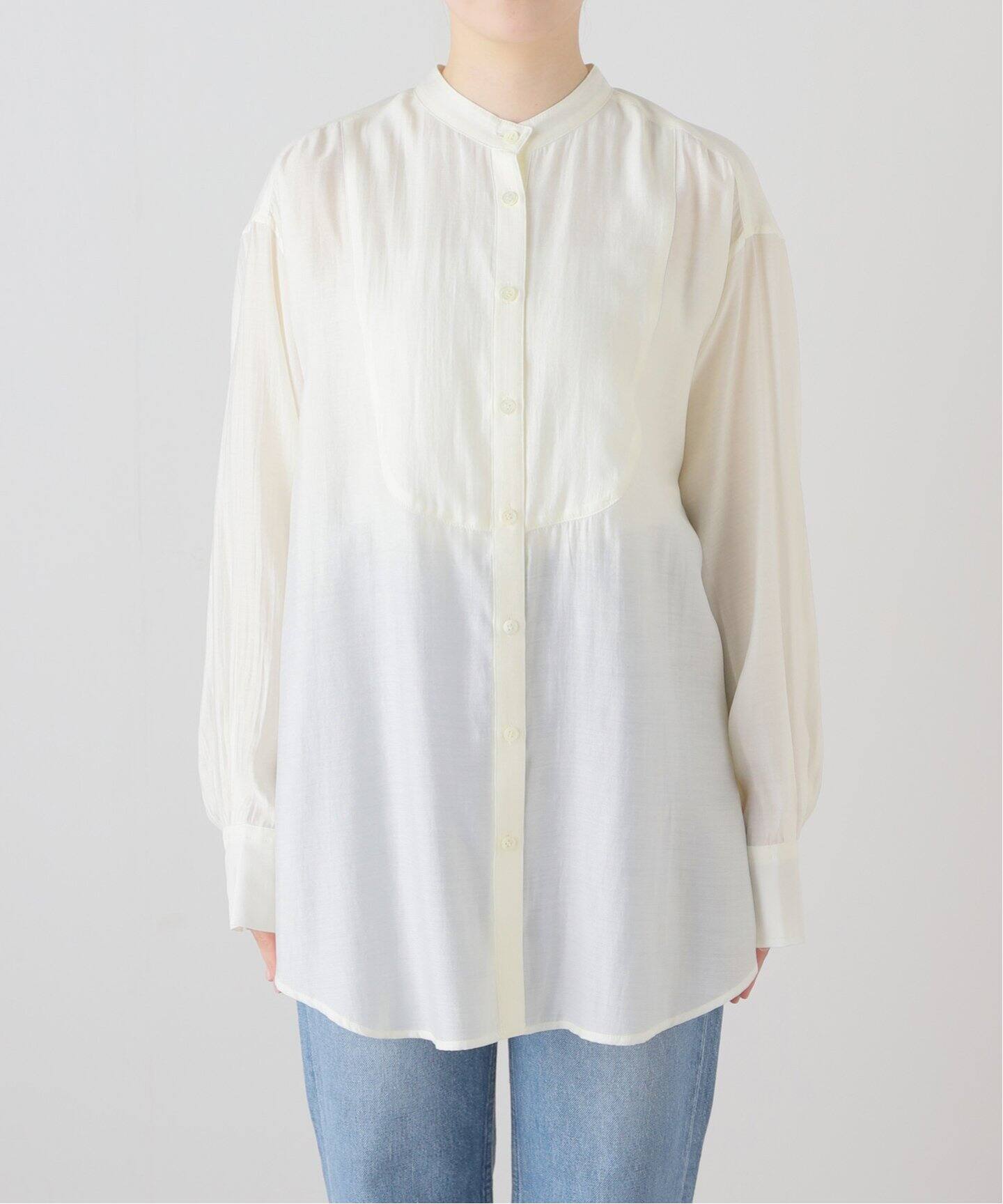 バンドカラーシャツ（シャツ／ブラウス）｜SLOBE IENA（スローブ  