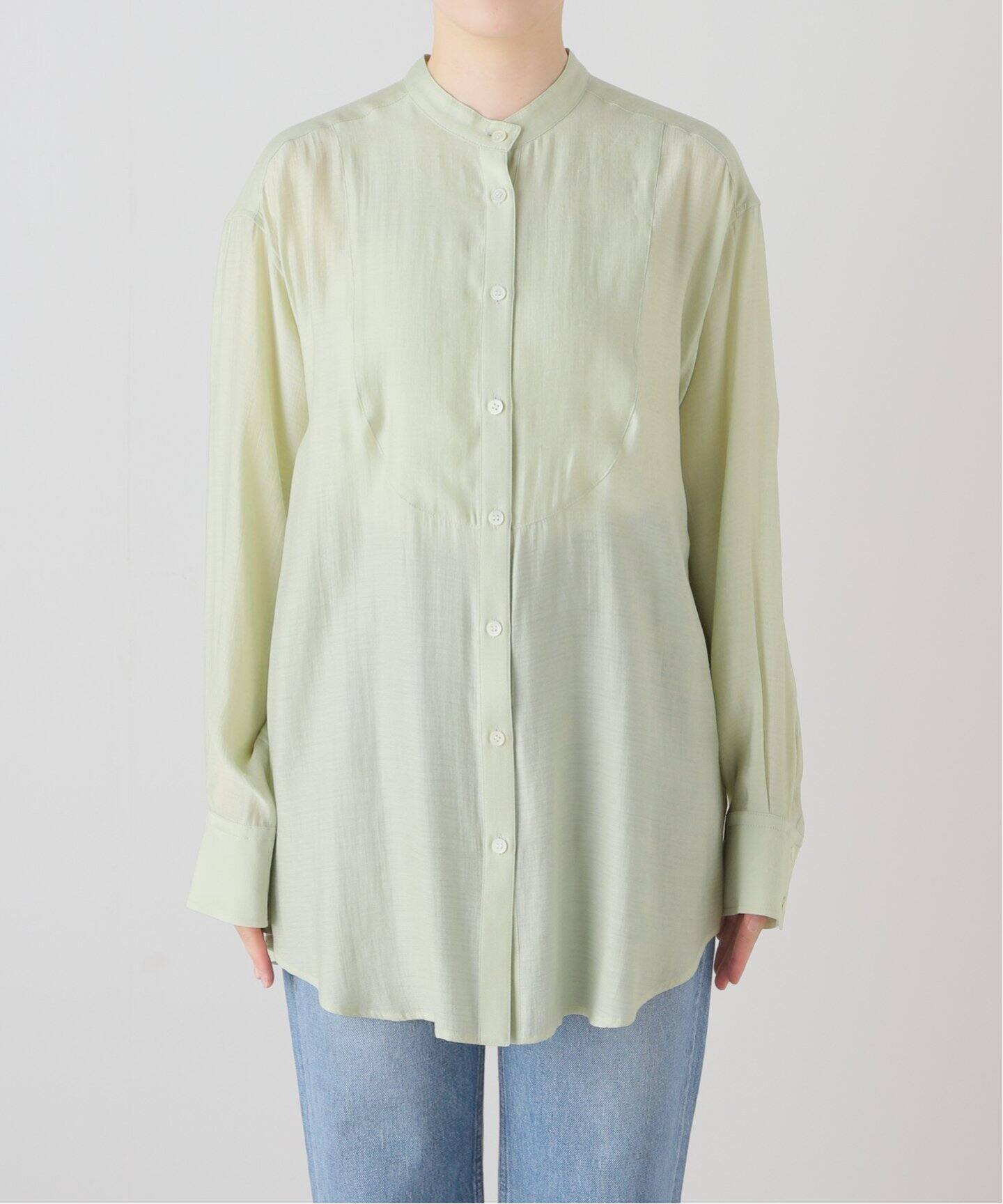 バンドカラーシャツ（シャツ／ブラウス）｜SLOBE IENA（スローブ  