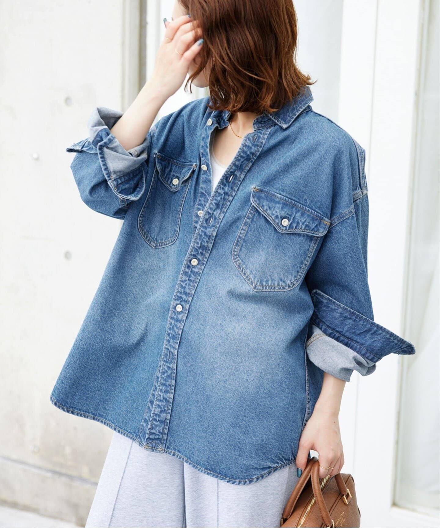 追加》LE DENIM BDUシャツ（シャツ／ブラウス）｜SLOBE IENA 